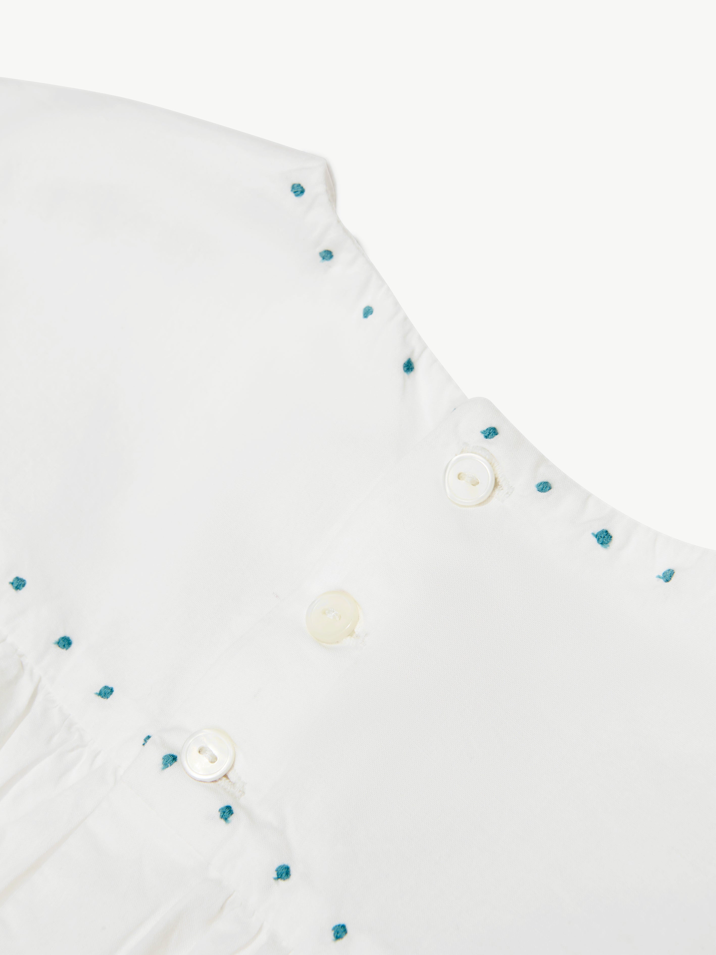 Bonpoint Girls Althea Blouse in White