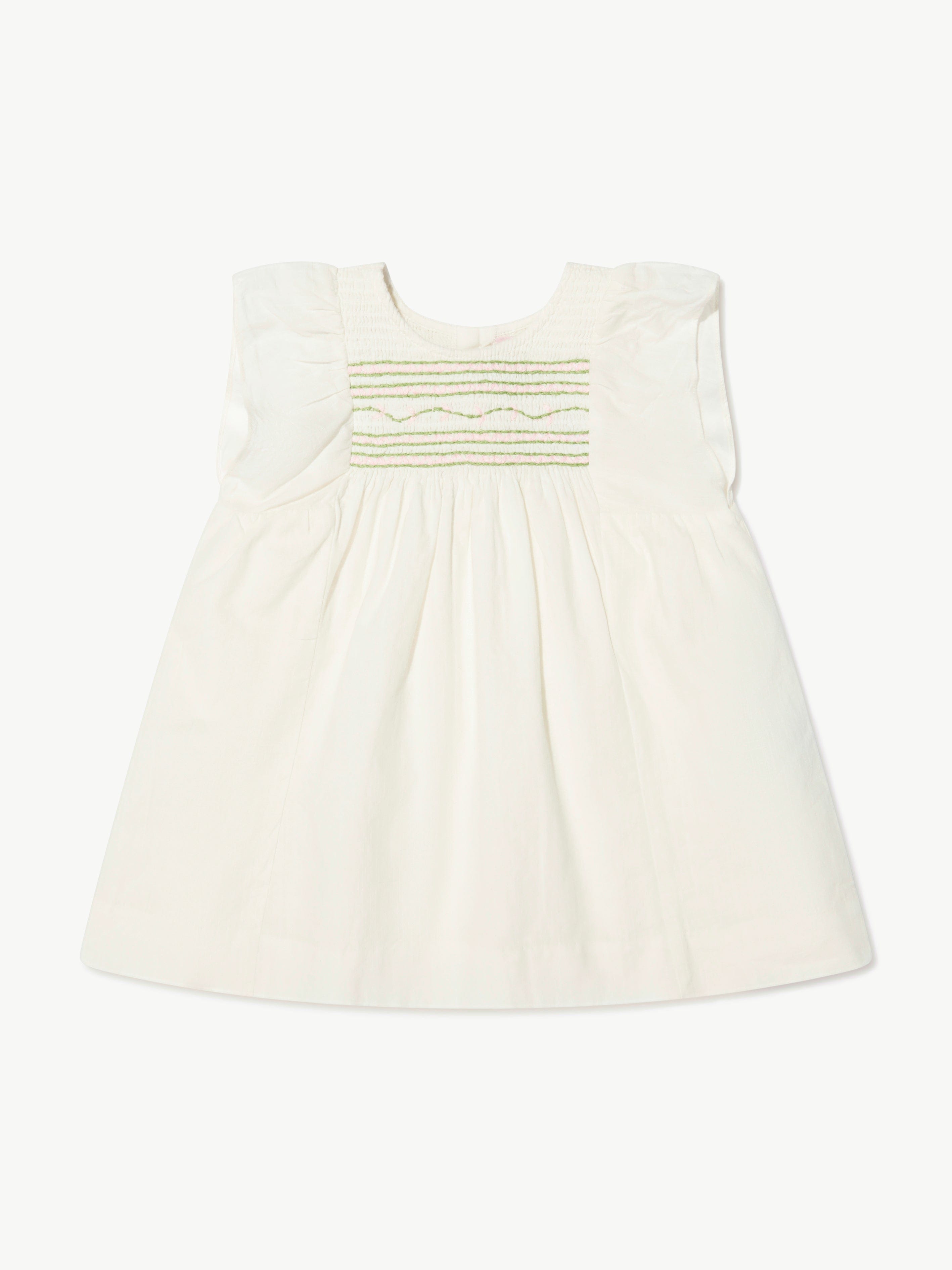 Bonpoint Baby Girls Cadelili Dress in White