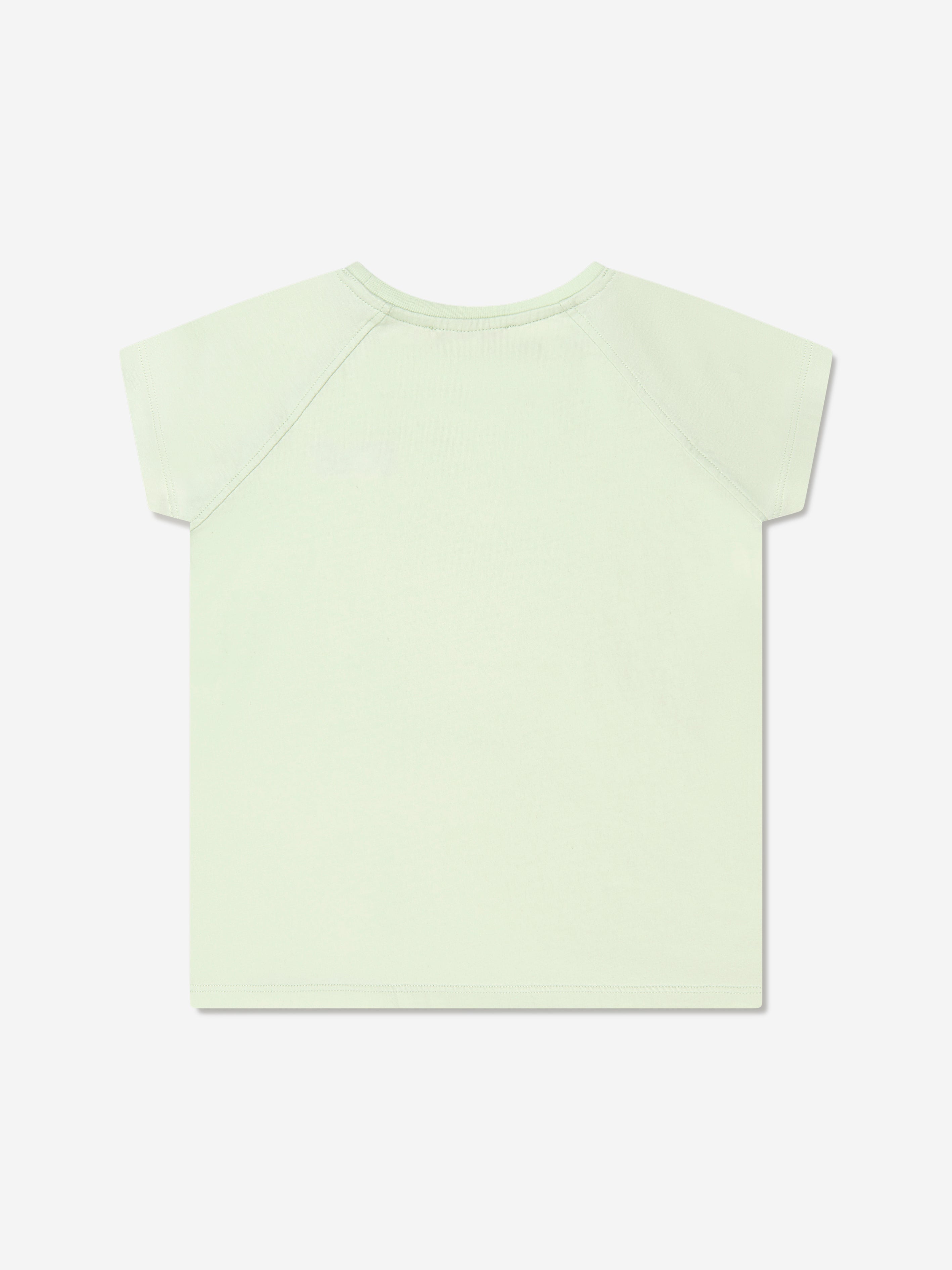 Bonpoint Girls Asmae T-Shirt in Green