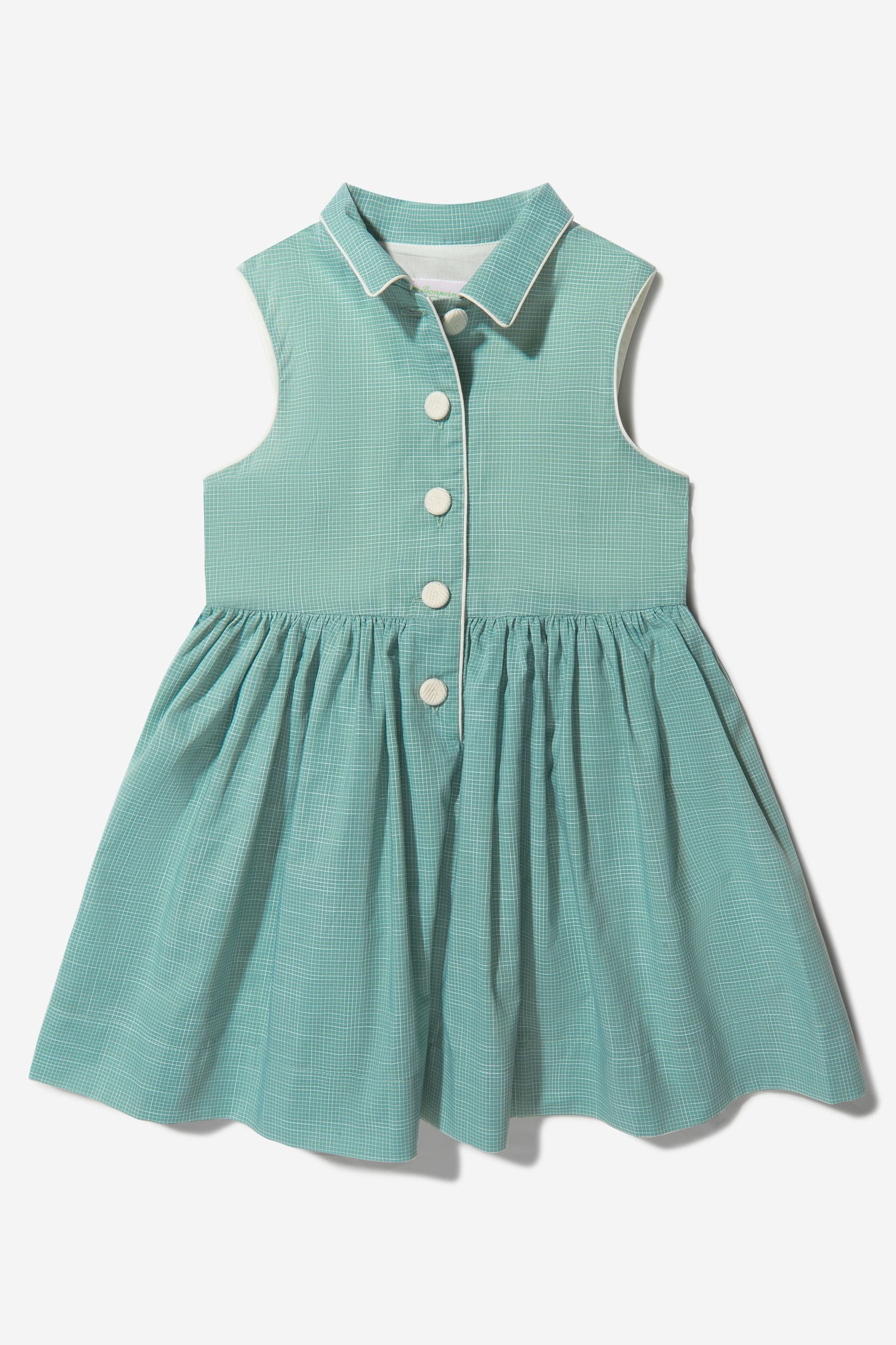 Bonpoint Girls Cotton Poplin Sleeveless Dress