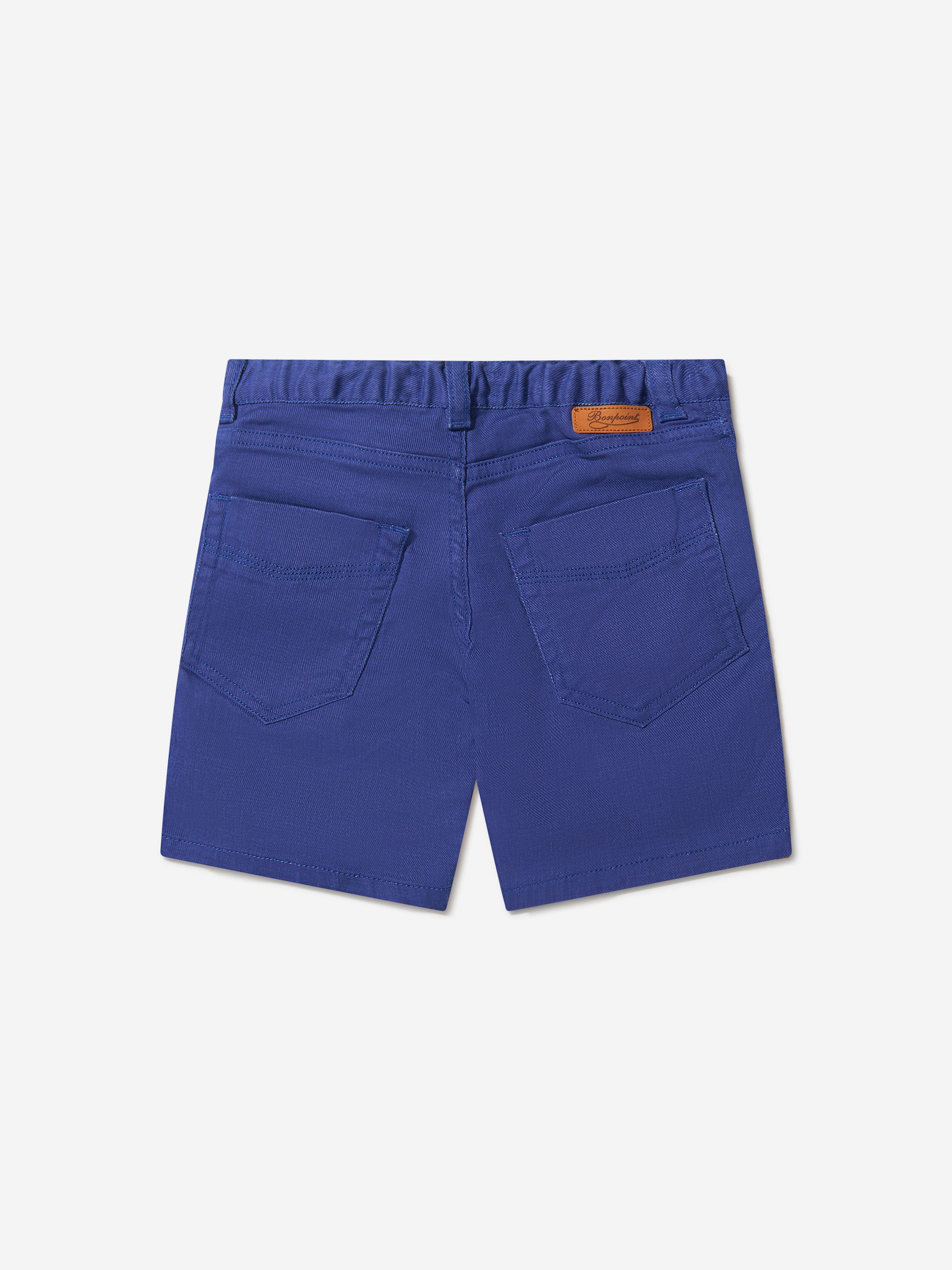 Bonpoint Boys Cotton Denim Bermuda Shorts