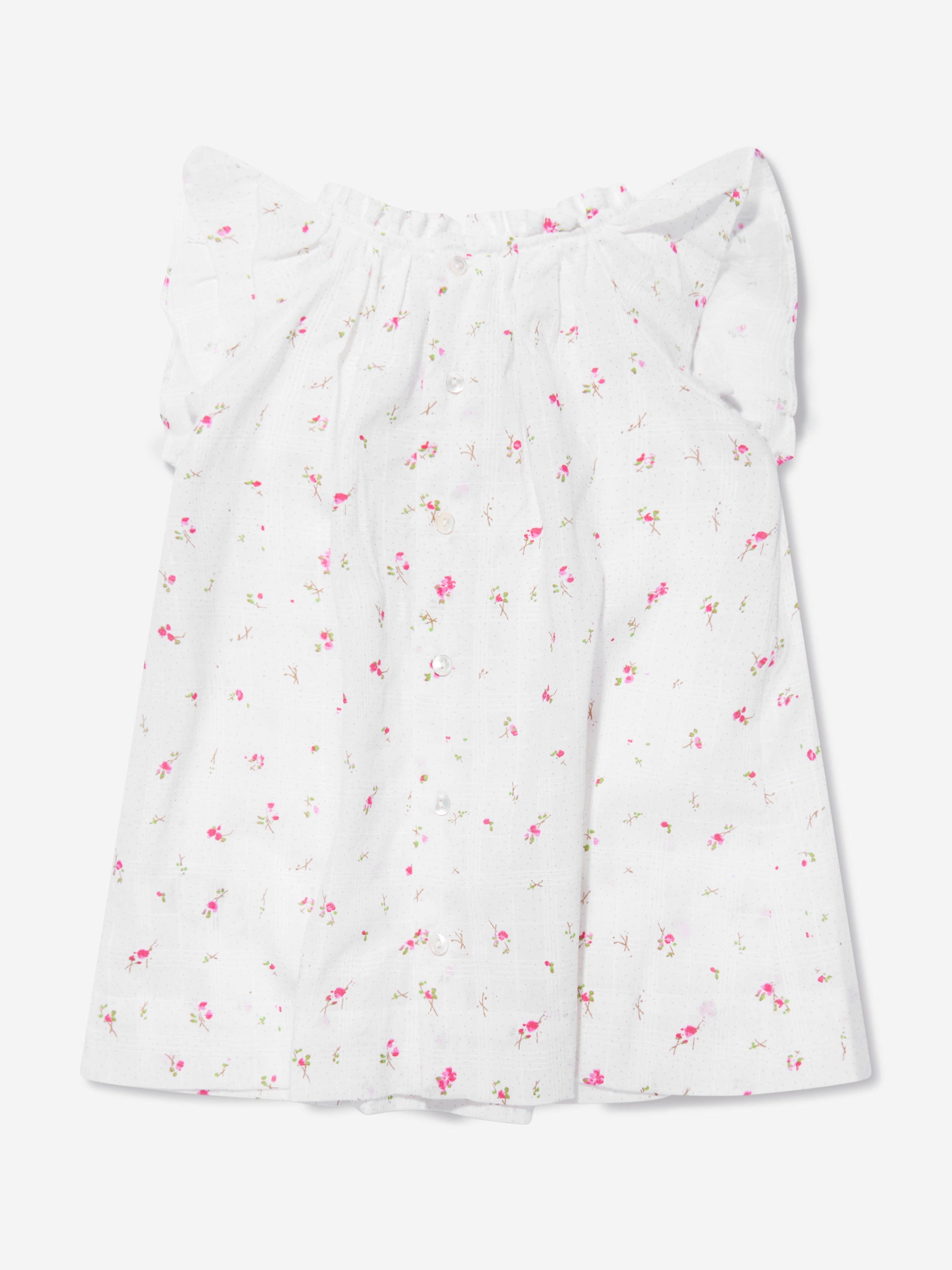 Bonpoint Baby Girls Cotton Flower Print Dress