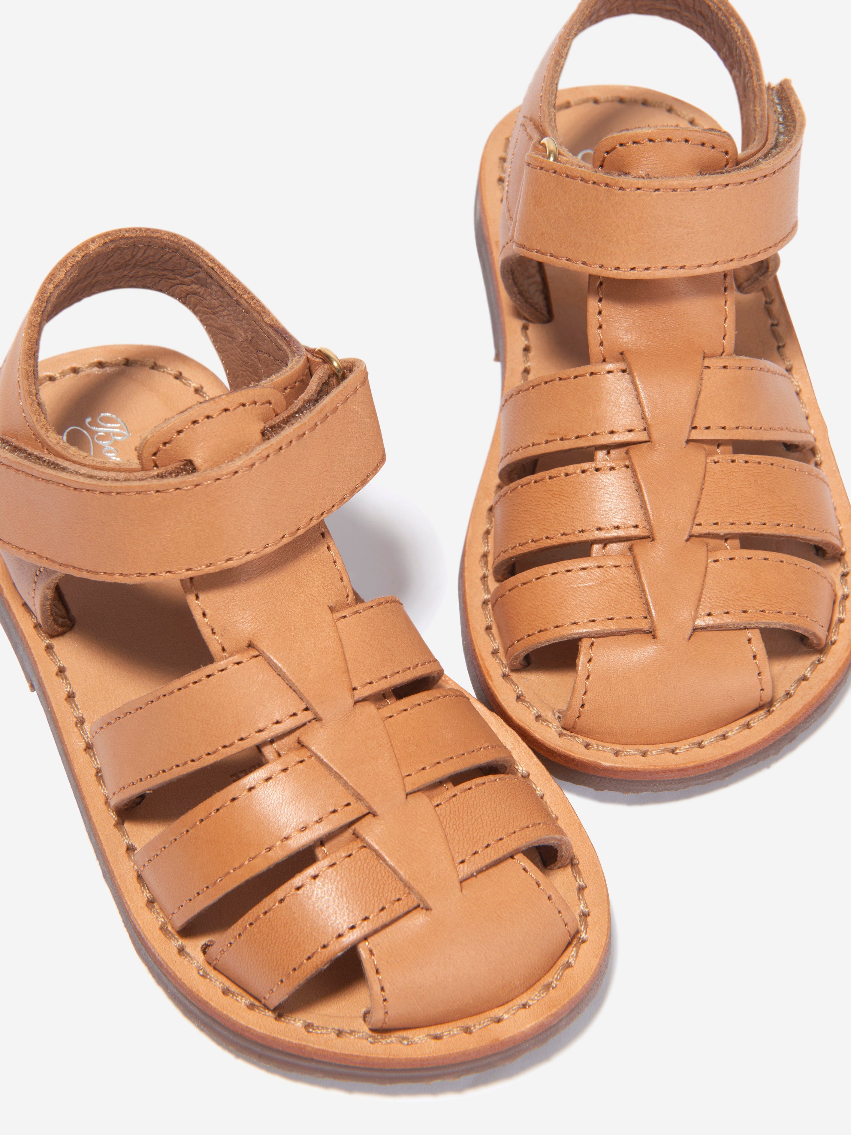 Bonpoint Unisex Leather Sandals