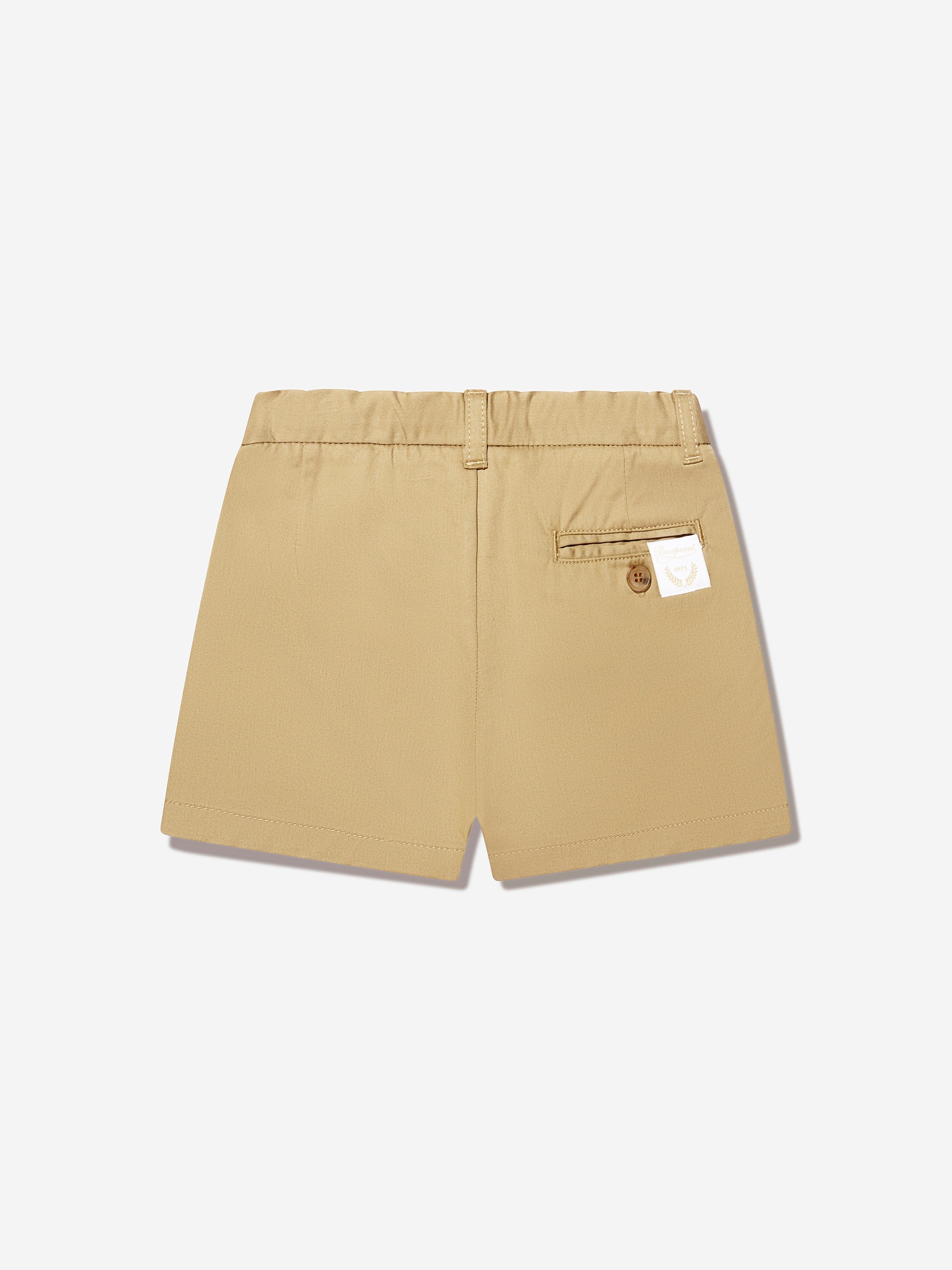 Bonpoint Boys Charles Shorts in Beige