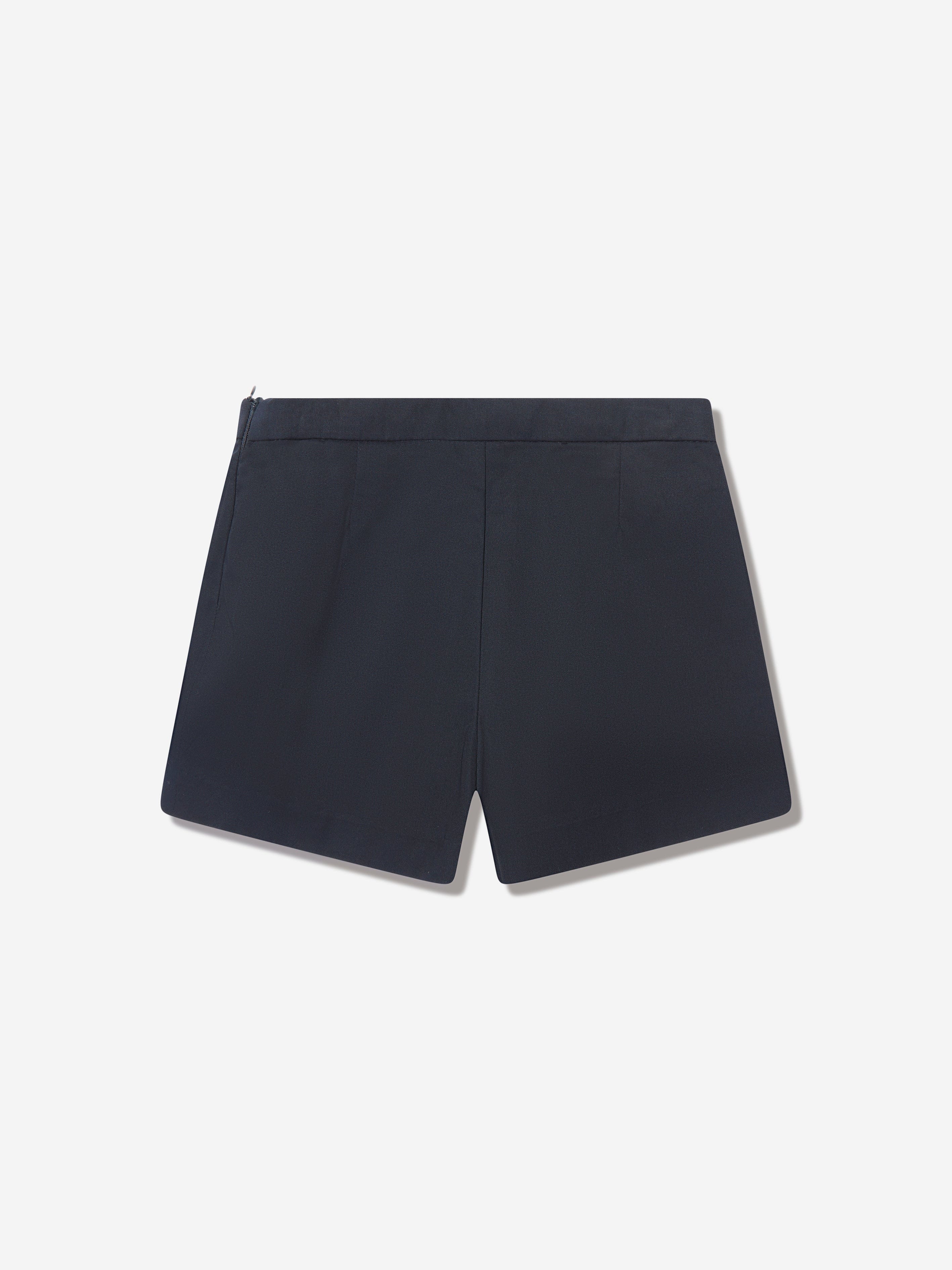 Bonpoint Girls Cotton Shorts in Navy