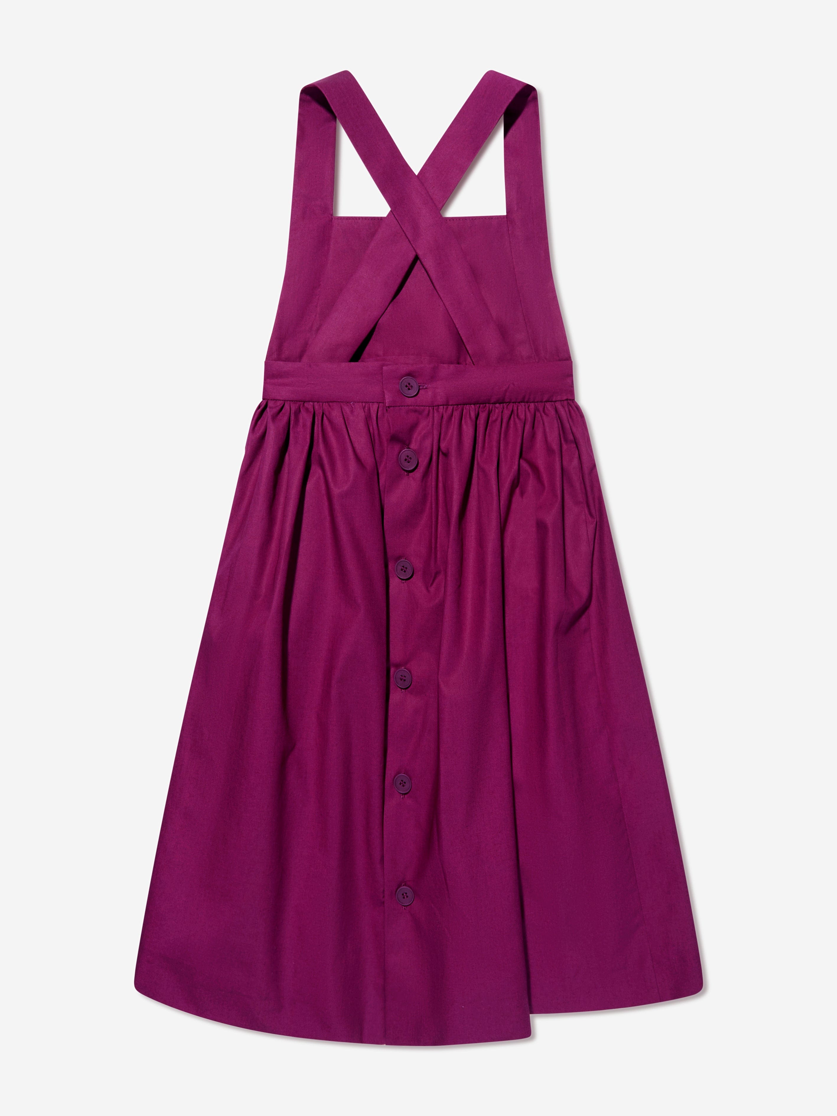 Bonpoint Girls Sleeveless Gladys Dress in Violet