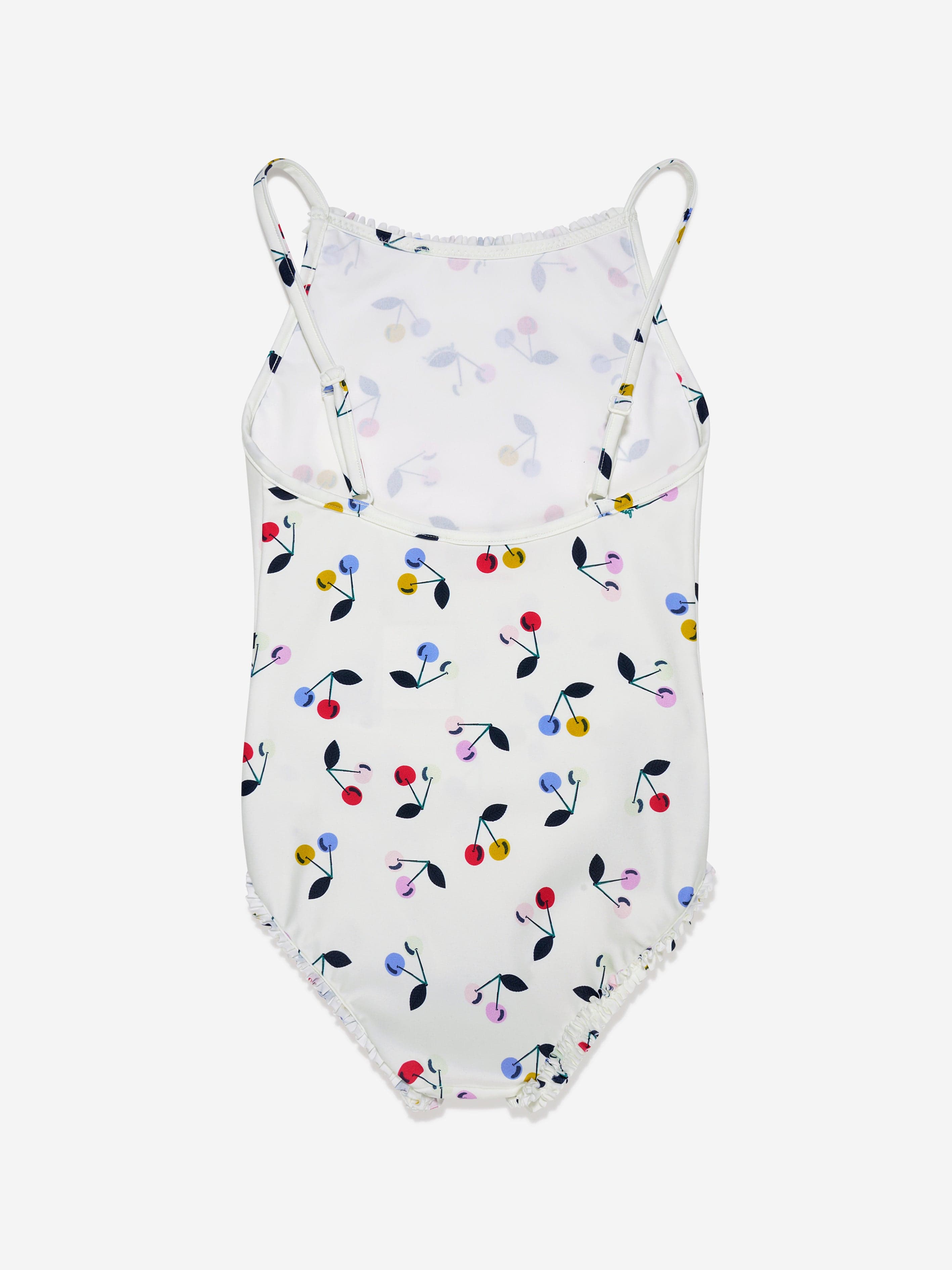 Bonpoint Girls Swimming Costume in White