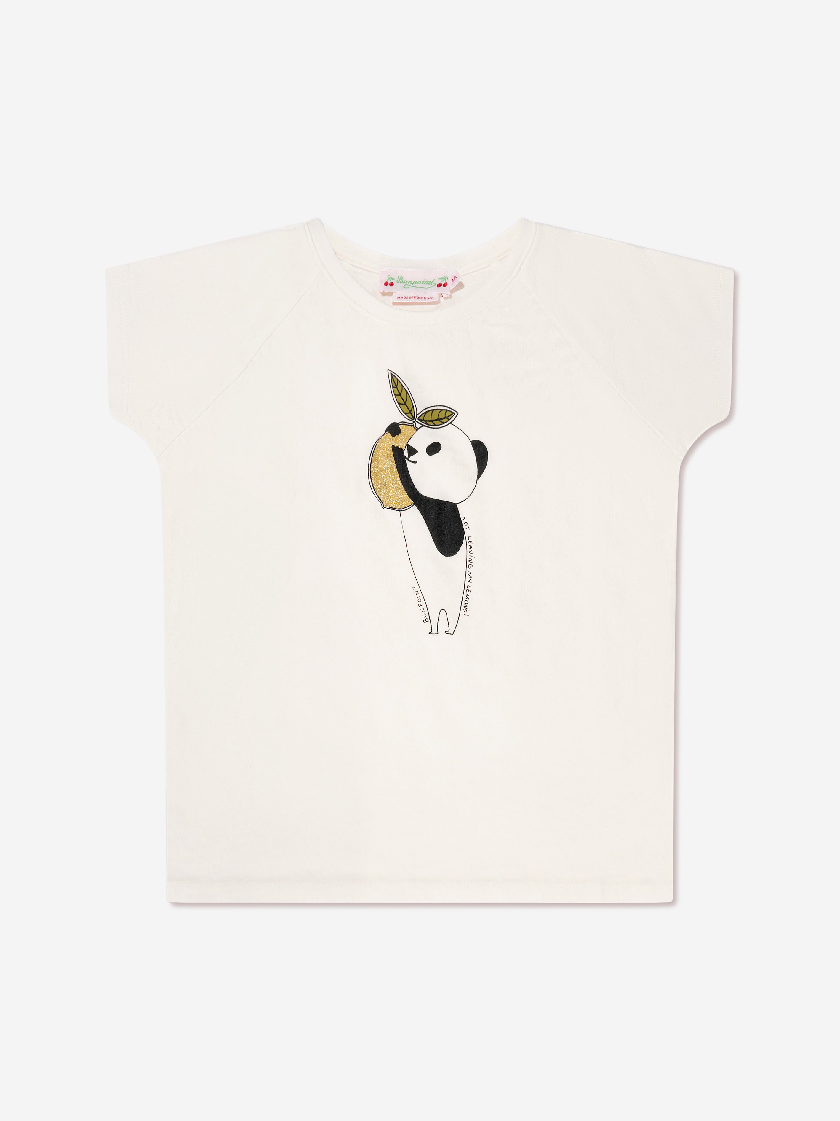 Bonpoint Girls Asmae T-Shirt in White