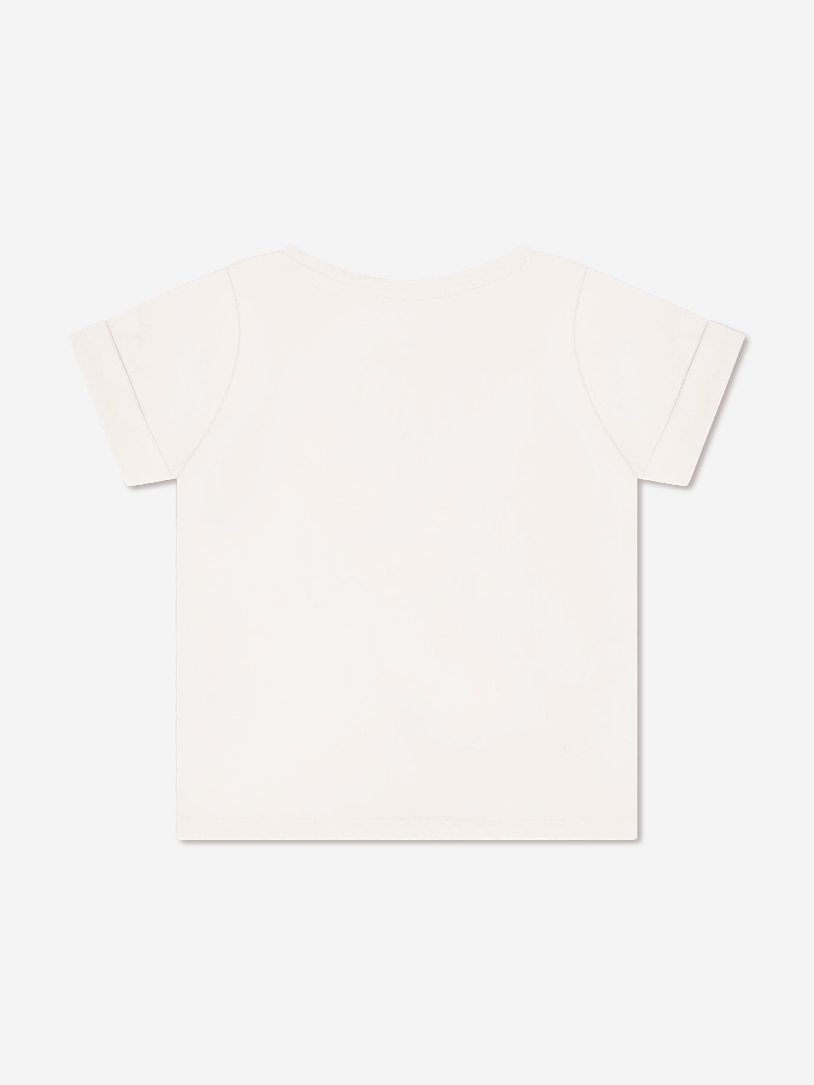 Bonpoint Girls Cherry Cyana T-Shirt in White