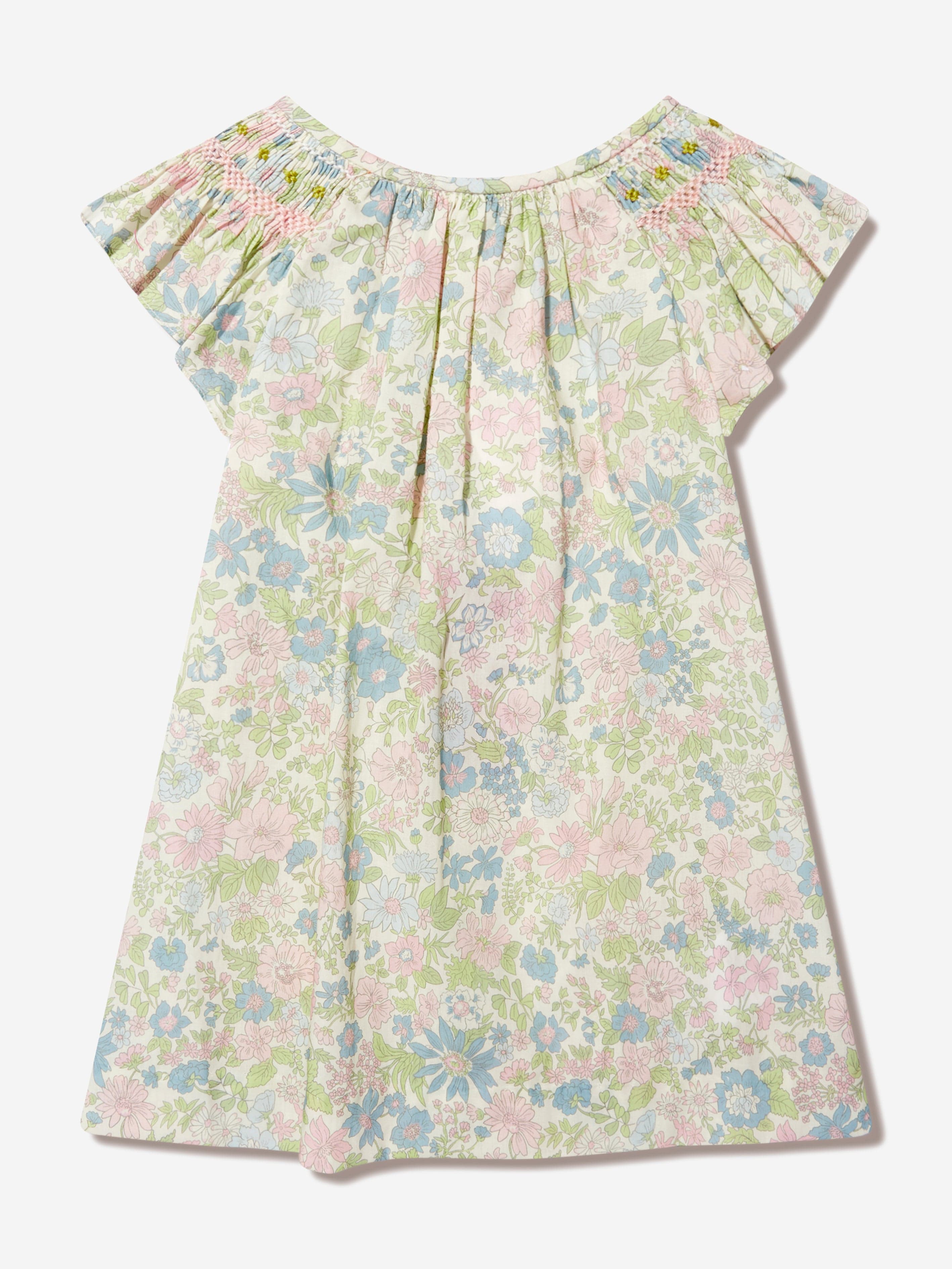 Bonpoint Girls Floral Carmella Dress in Multicolour