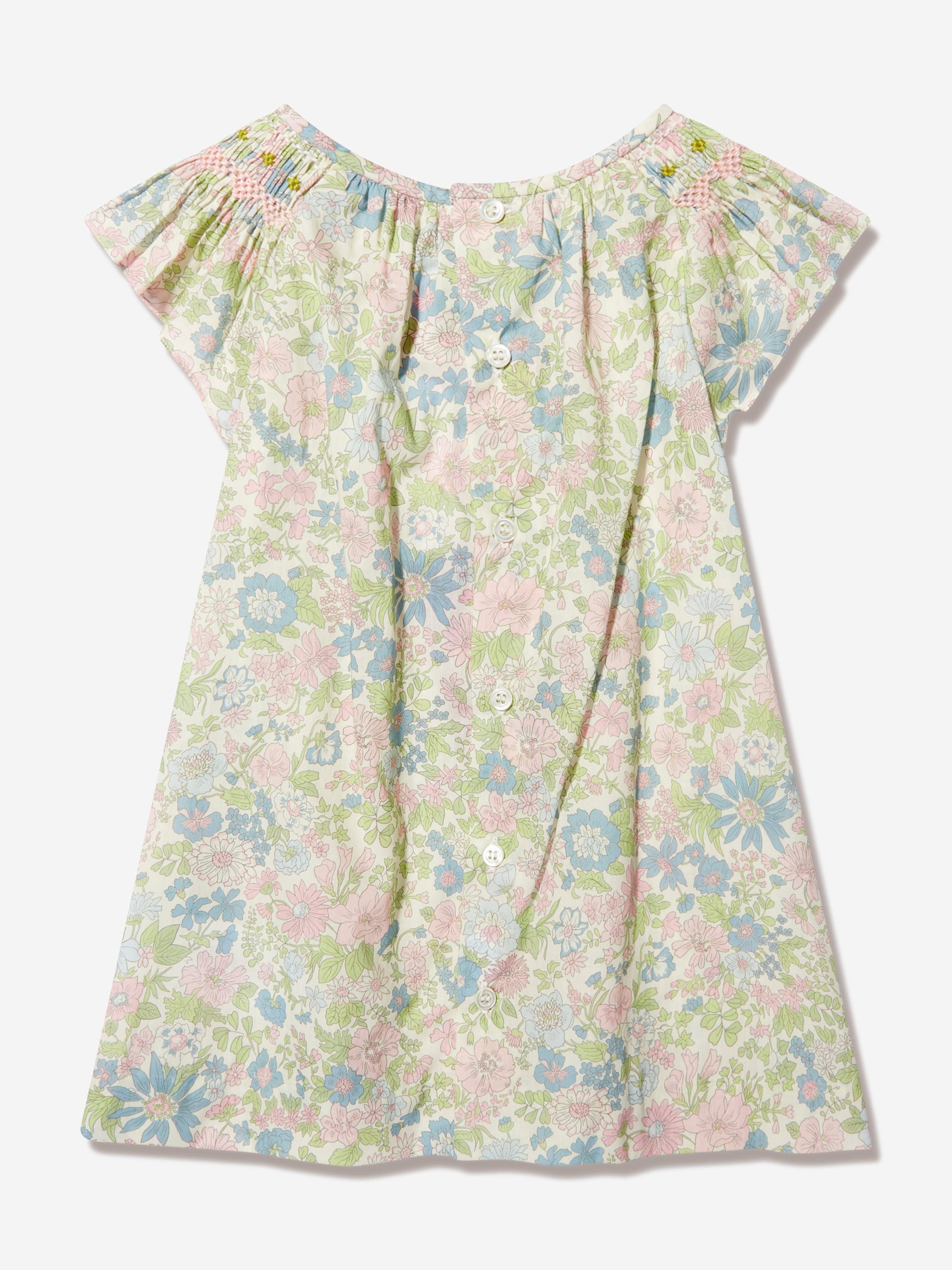 Bonpoint Girls Floral Carmella Dress in Multicolour