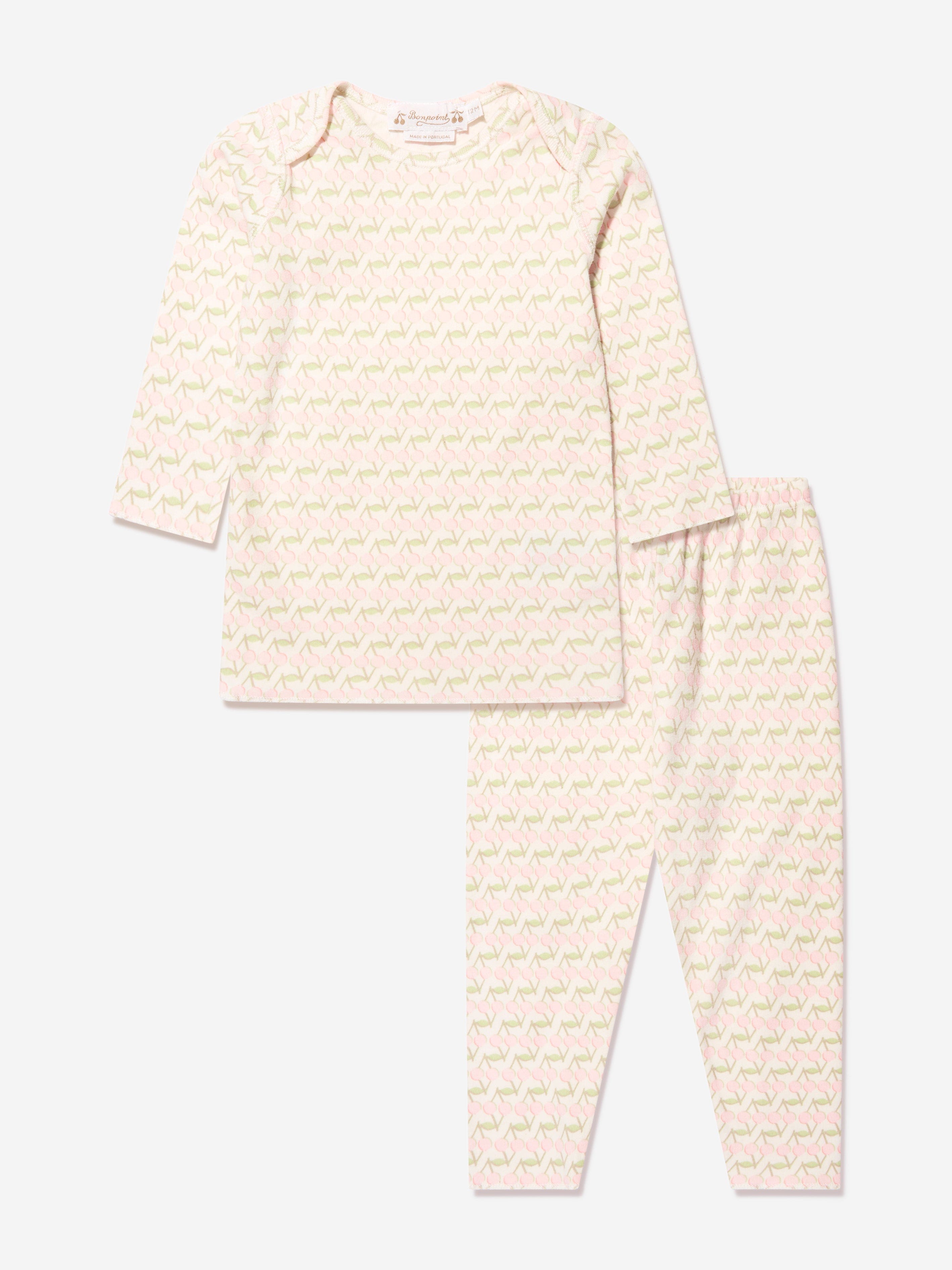 Bonpoint Baby Girls Timi Outfit Set in Pink