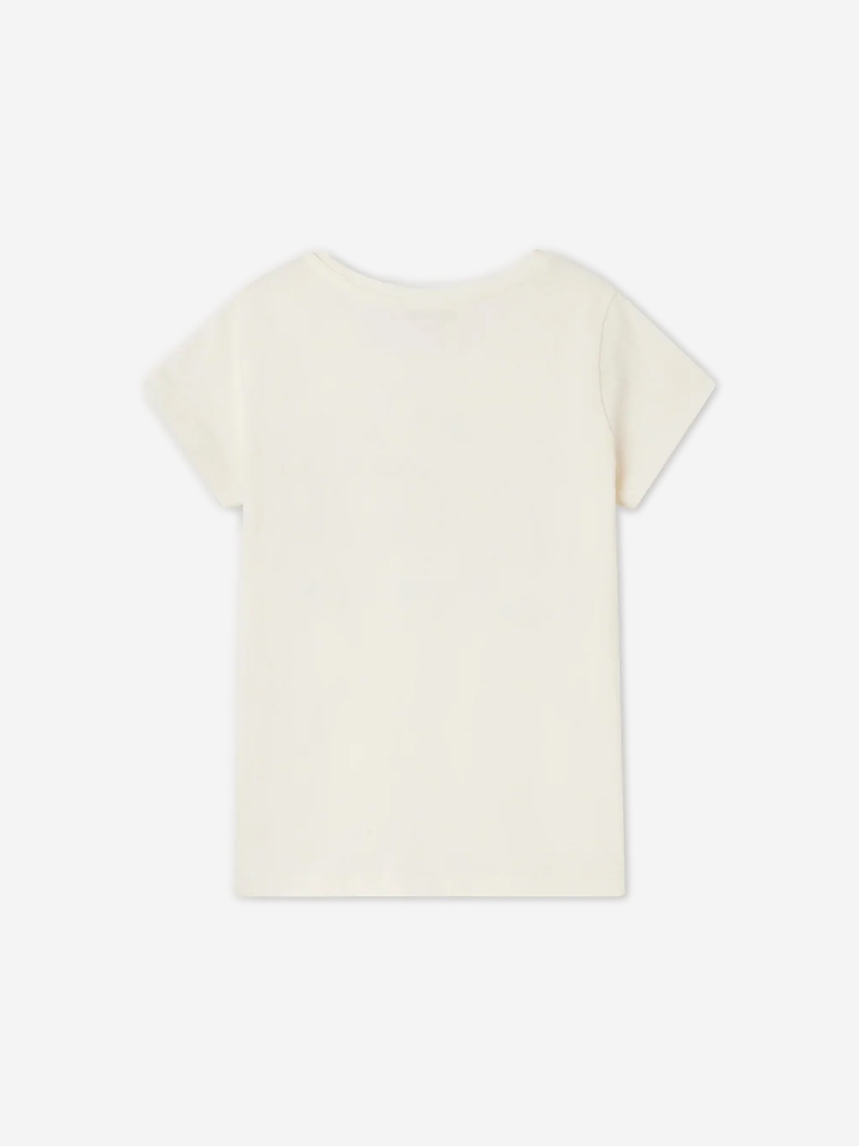 Bonpoint Girls Alcala T-Shirt in Ivory