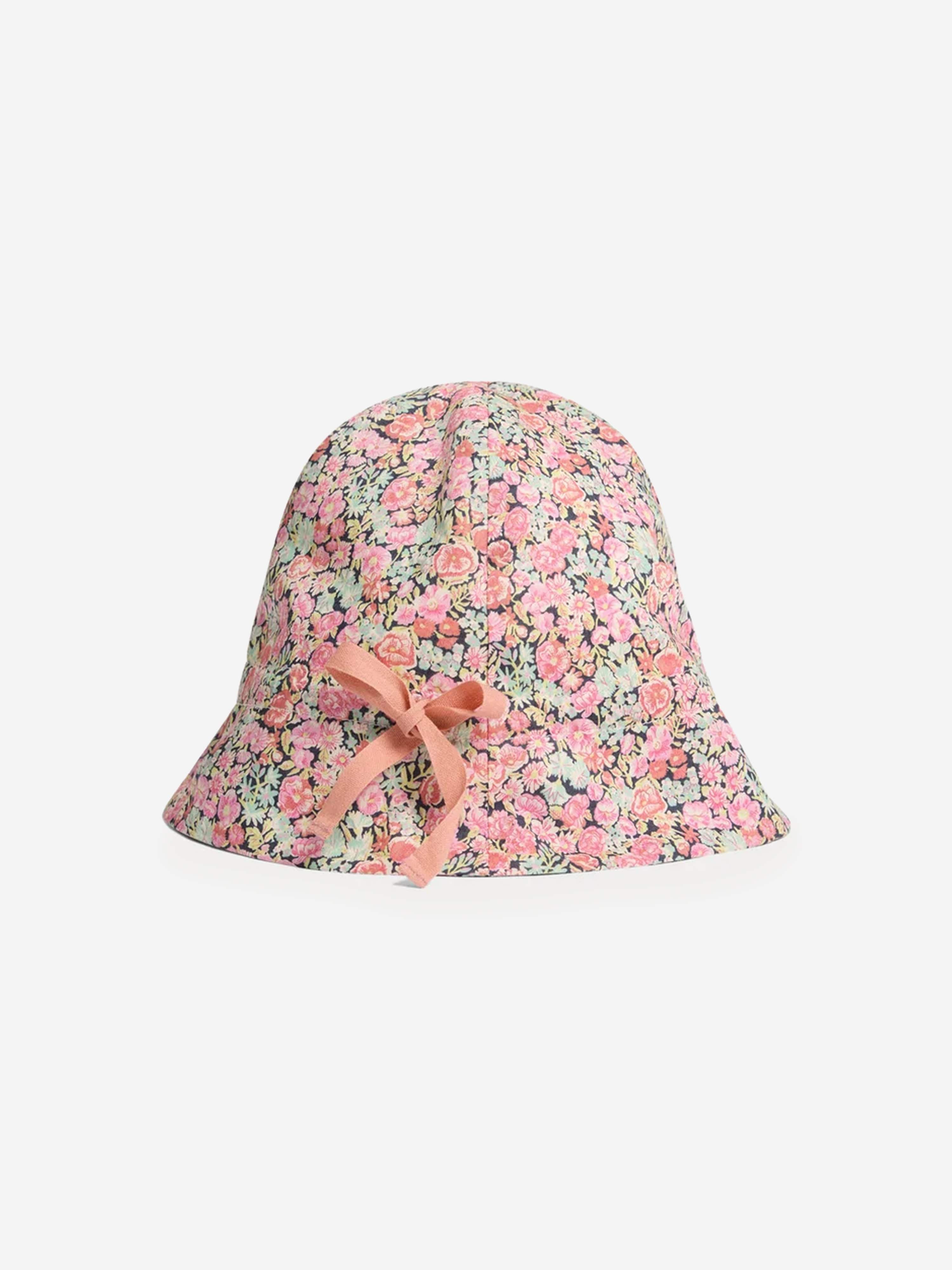 Bonpoint Baby Girls Grigri Floral Hat in Multicolour