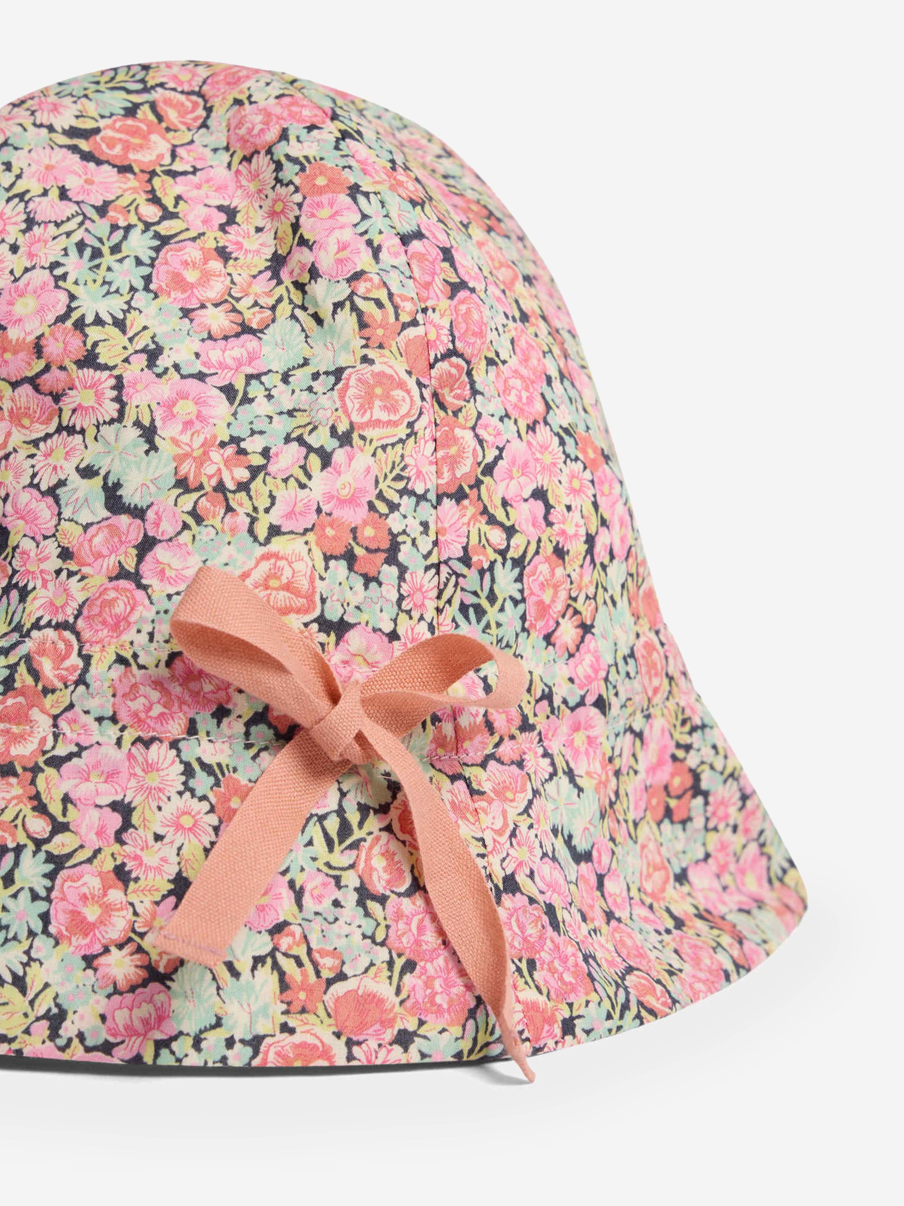 Bonpoint Baby Girls Grigri Floral Hat in Multicolour