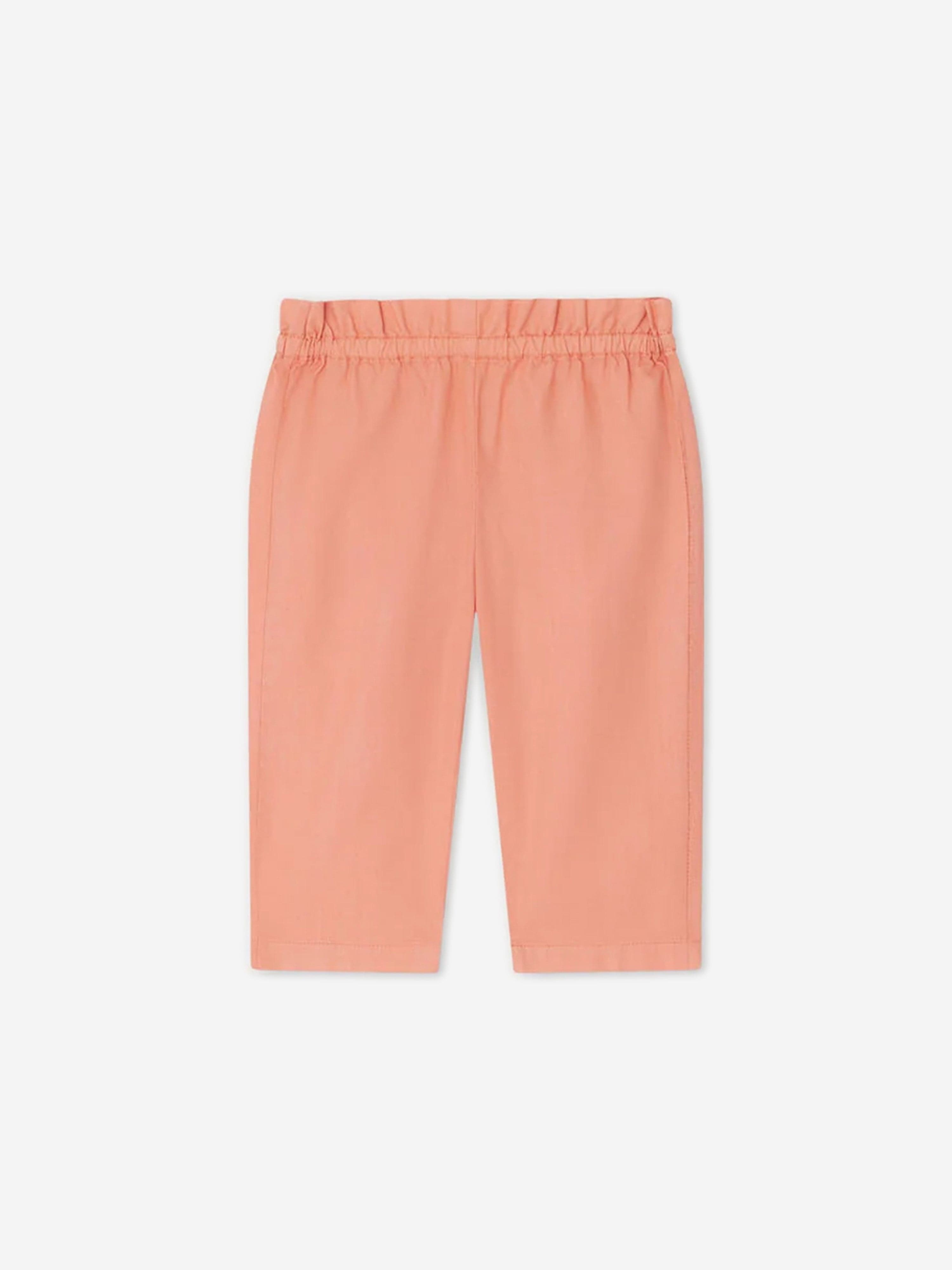 Bonpoint Baby Girls Luciole Trousers in Orange