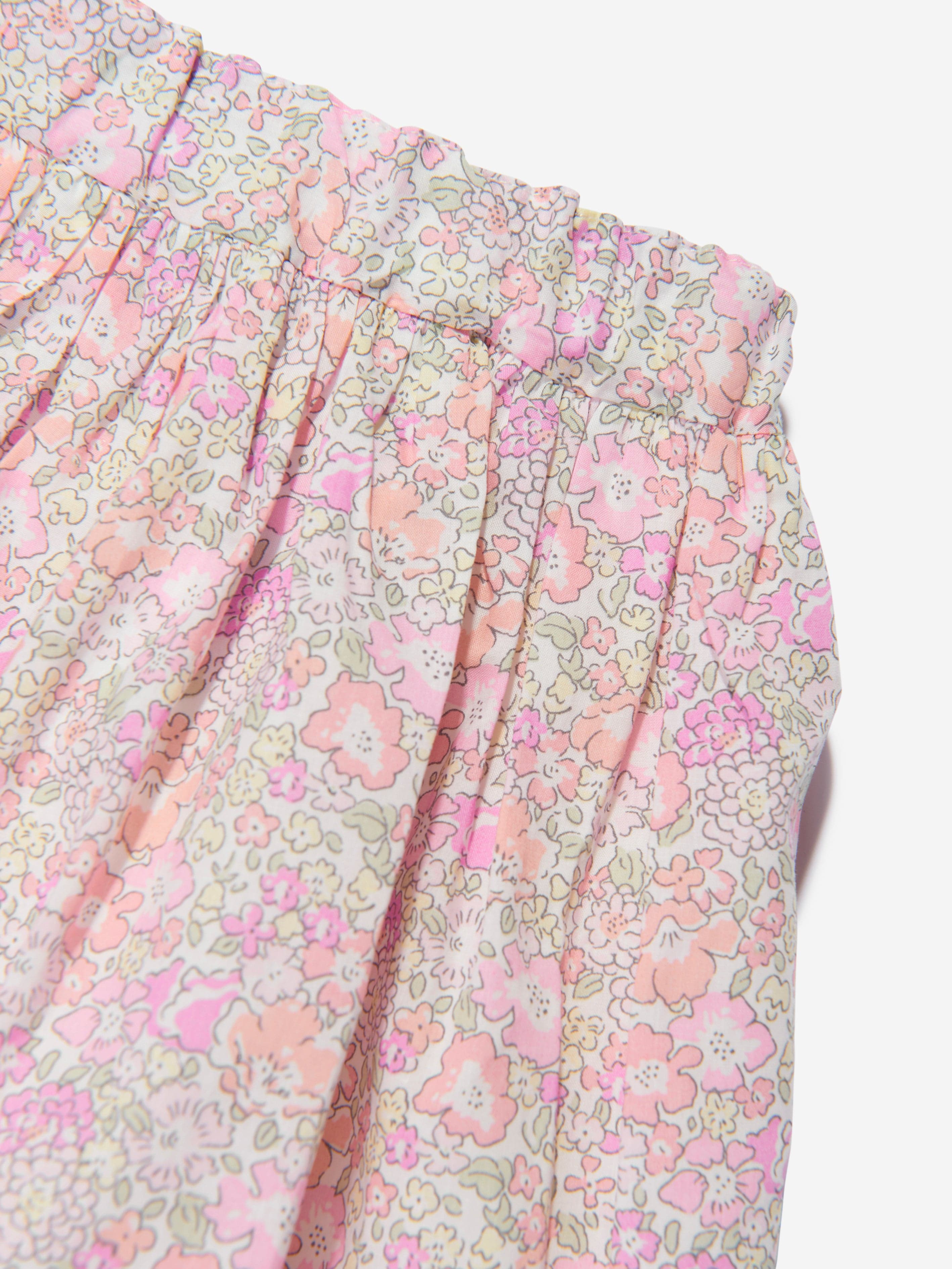 Bonpoint Girls Suzon Floral Skirt in Multicolour