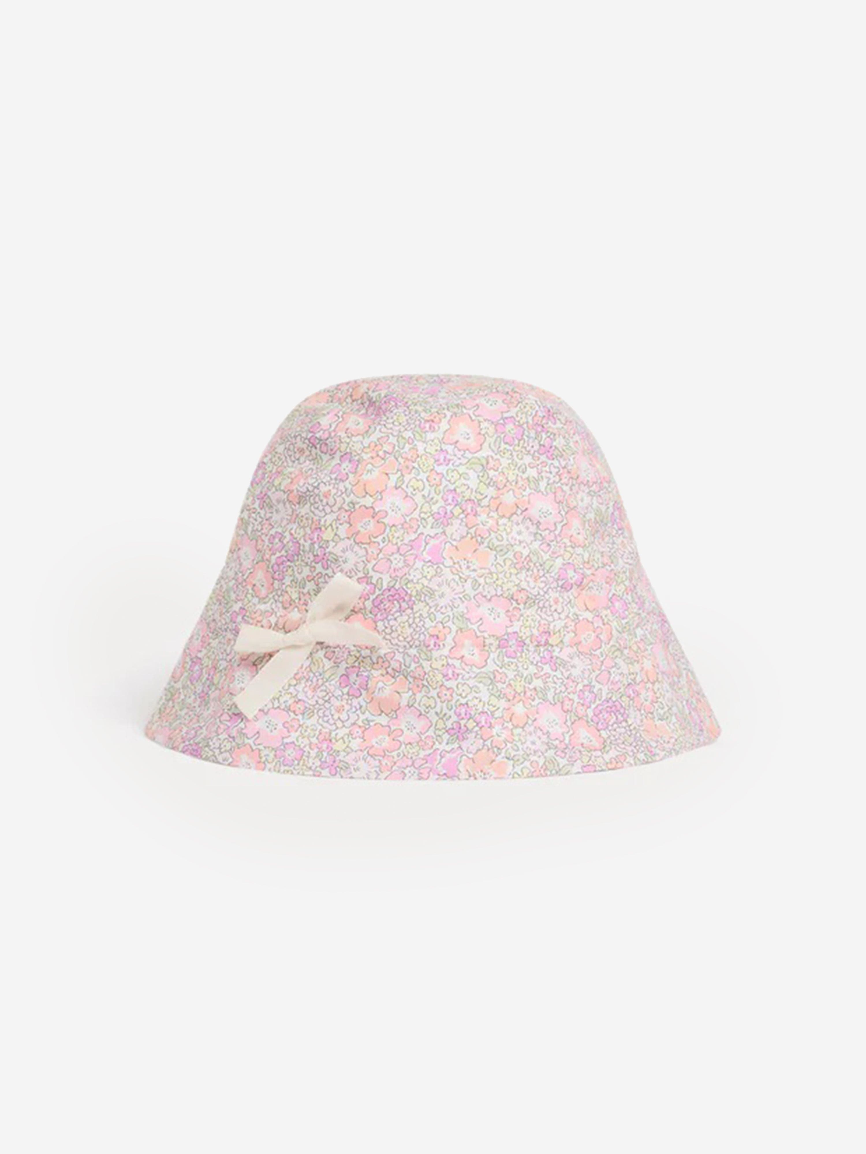 Bonpoint Baby Girls Grigri Floral Hat in Multicolour