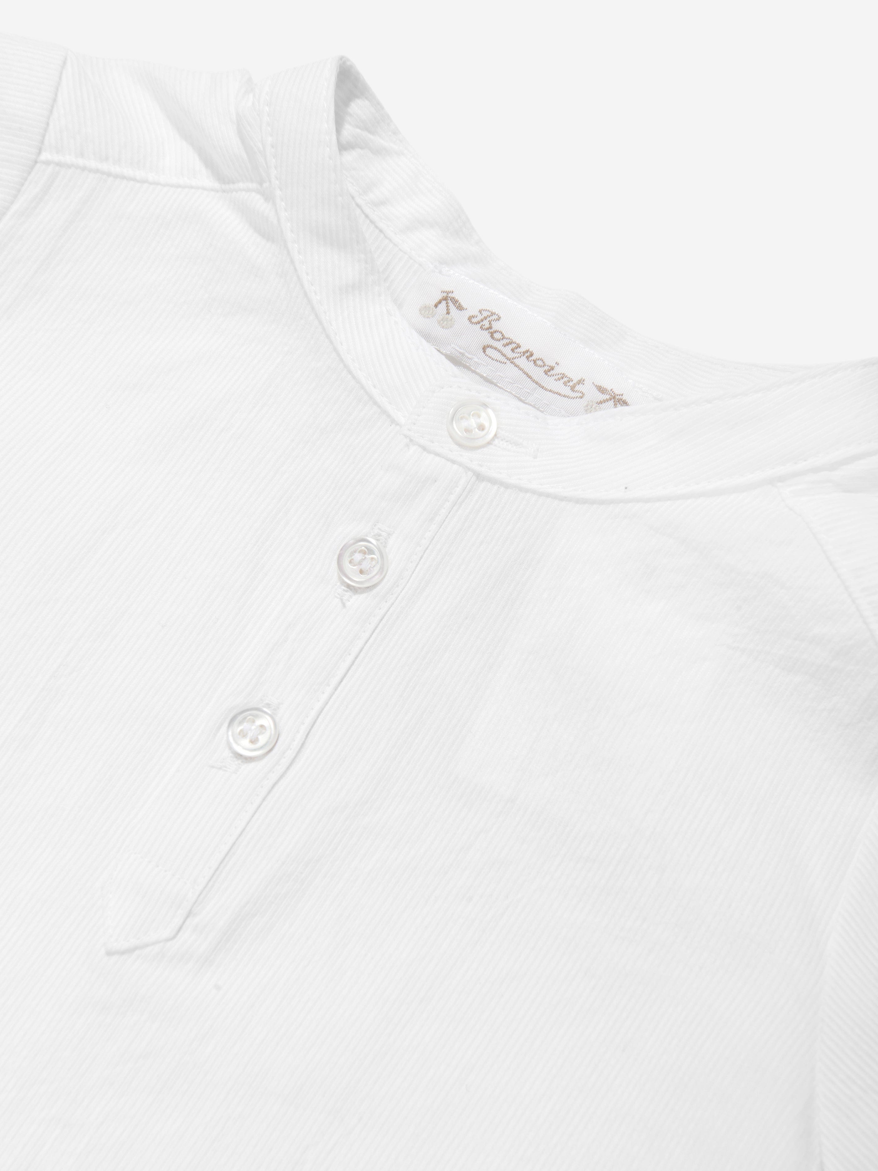 Bonpoint Baby Boys Cesari Shirt in White