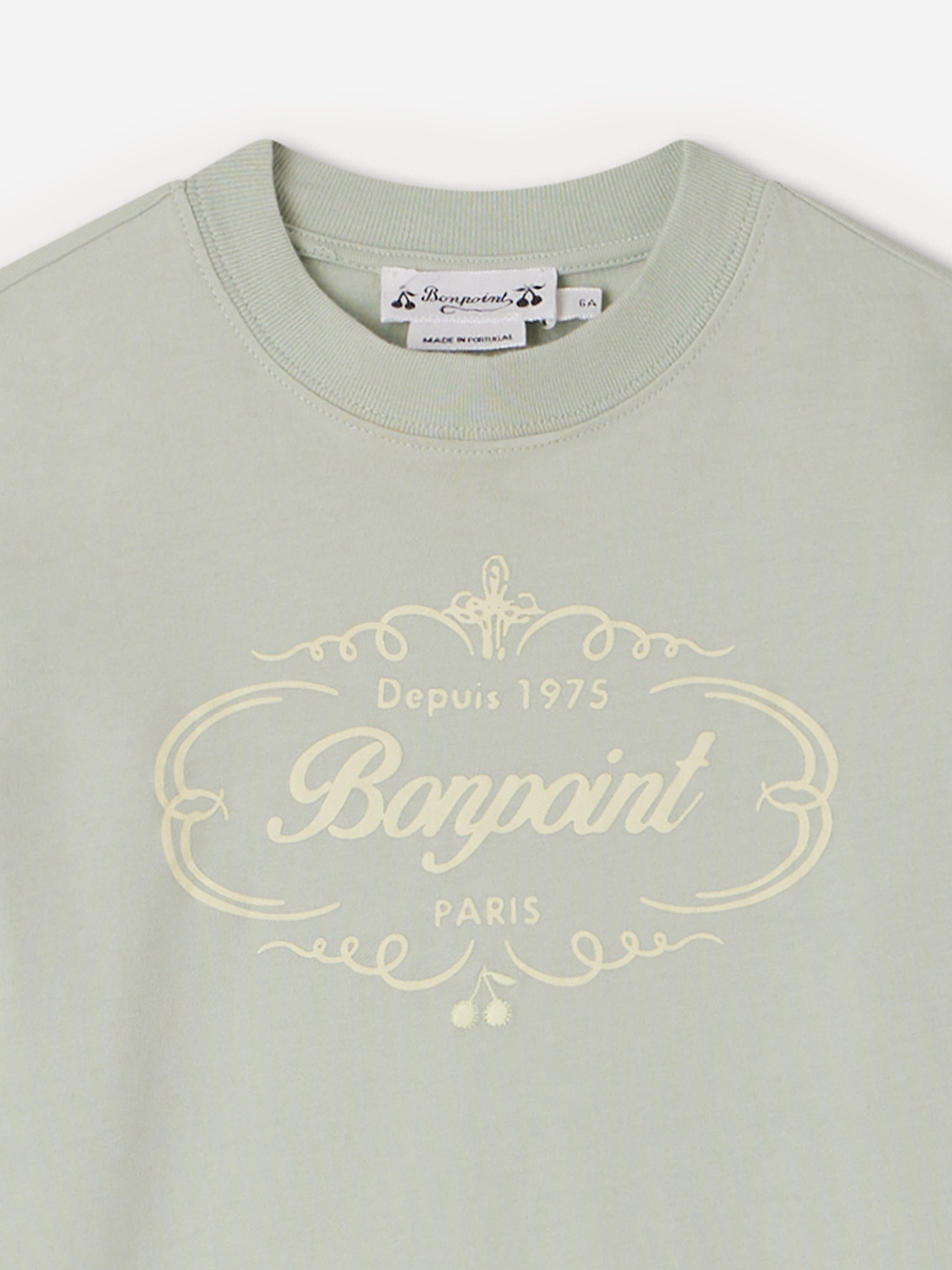 Bonpoint Boys Thibald T-Shirt in Blue