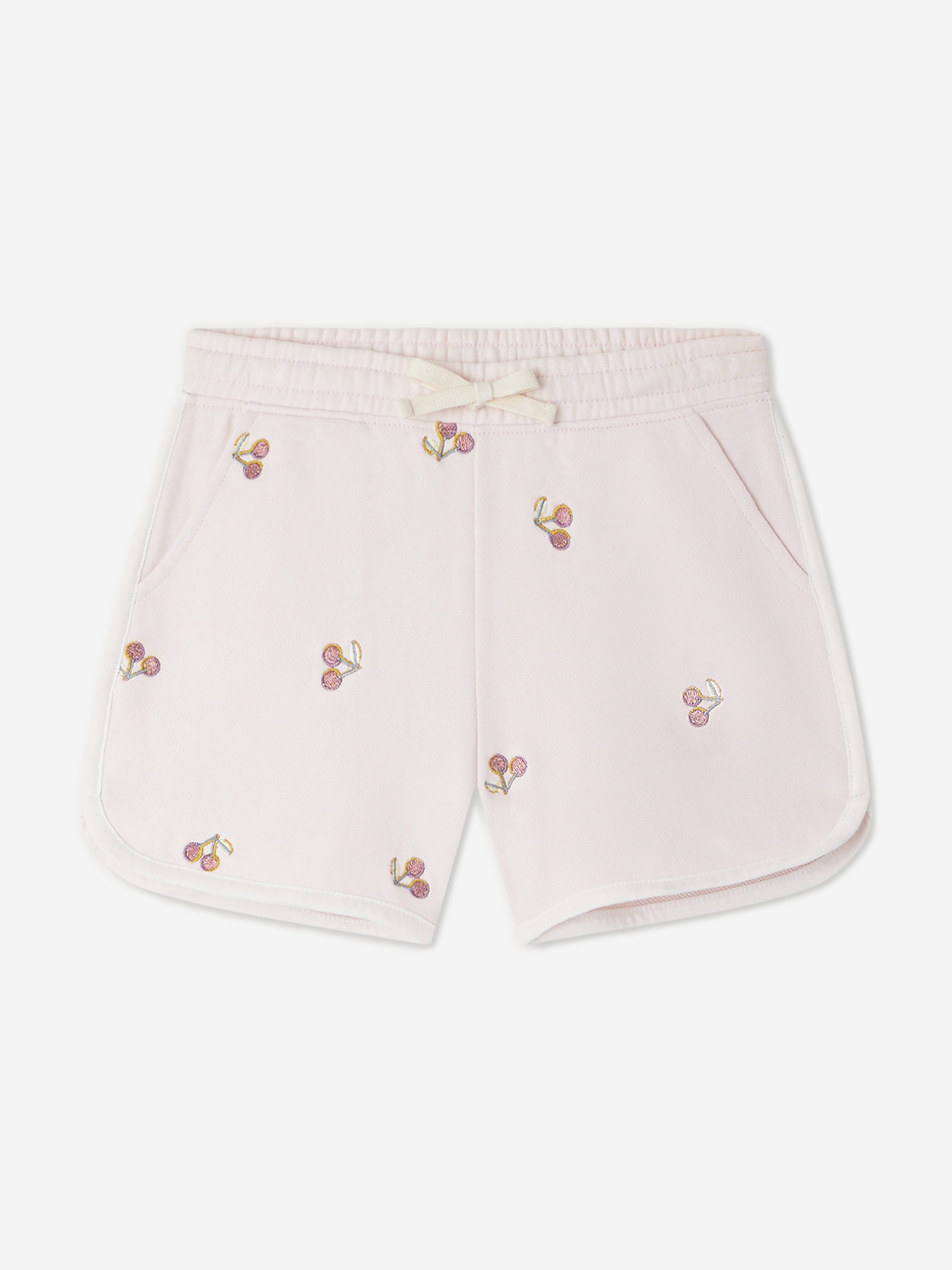 Bonpoint Girls Caroline Shorts in Pink