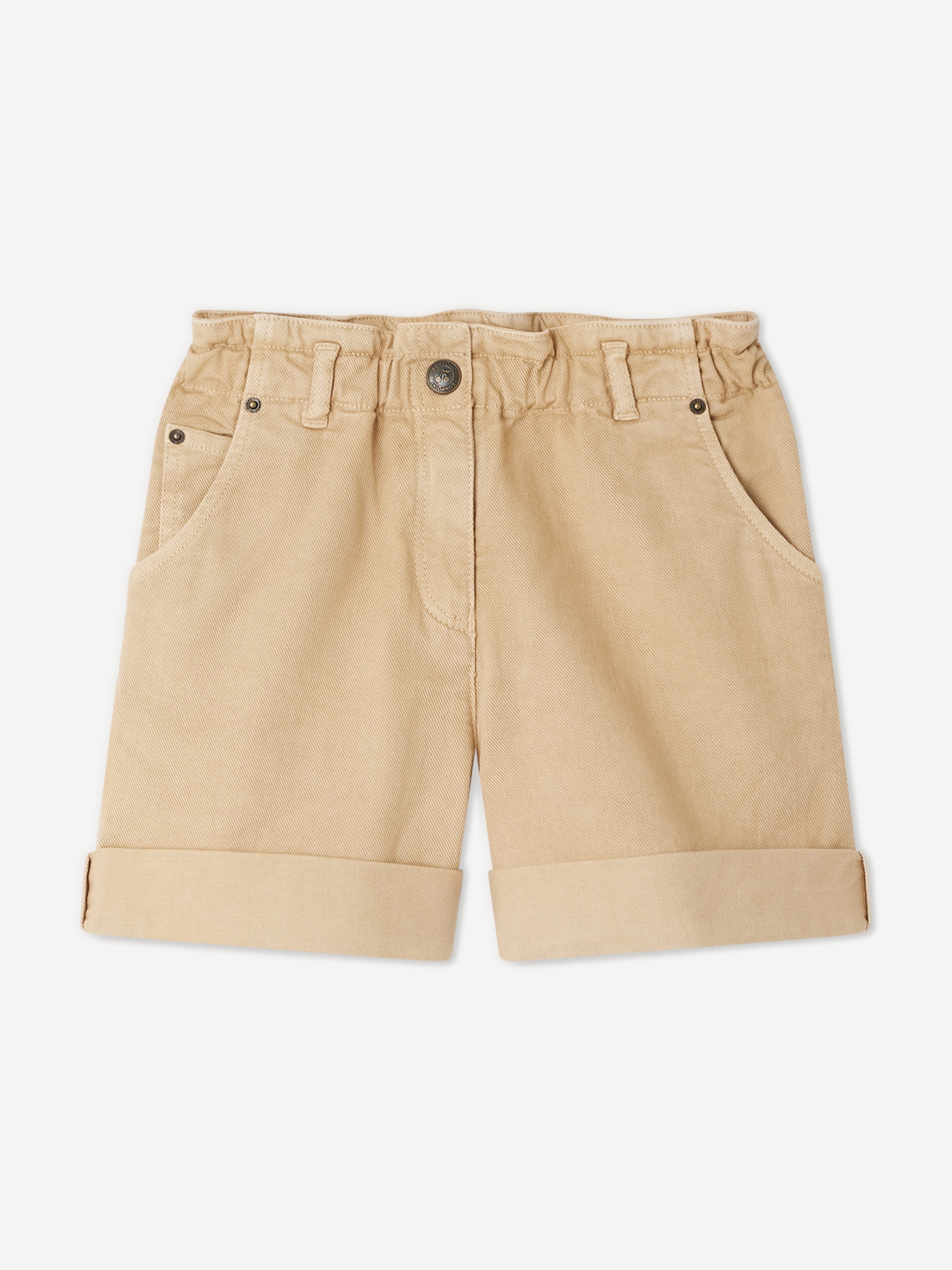 Bonpoint Girls Cathy Shorts in Brown