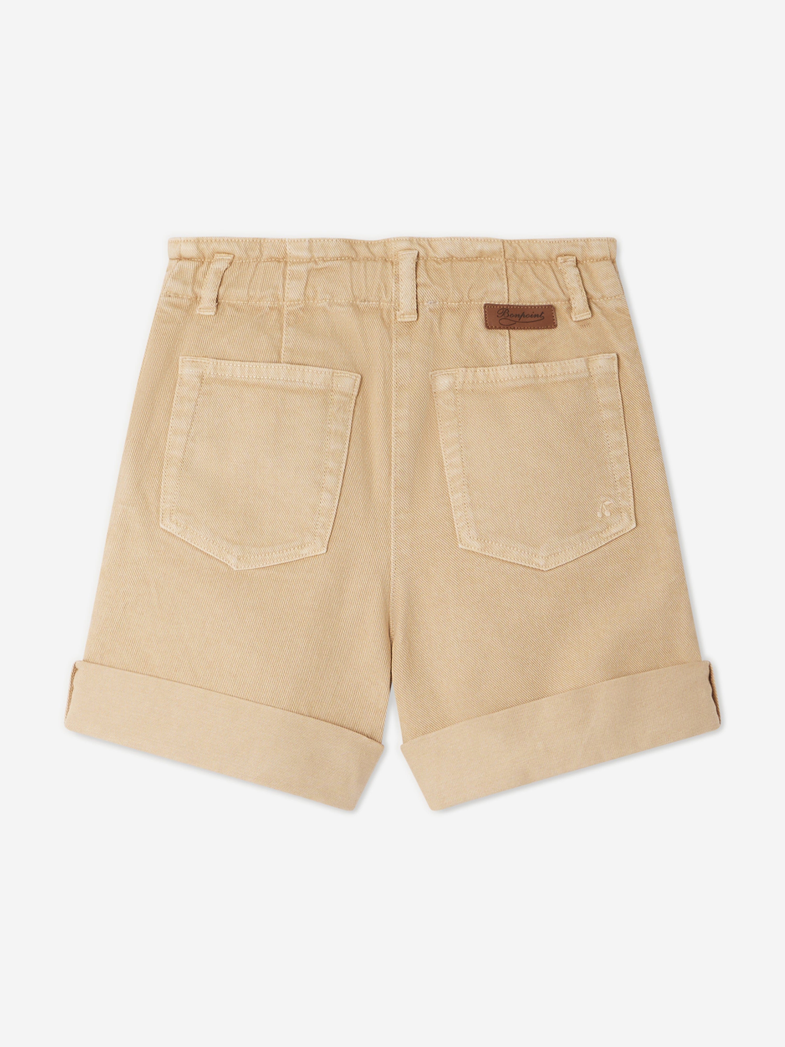 Bonpoint Girls Cathy Shorts in Brown