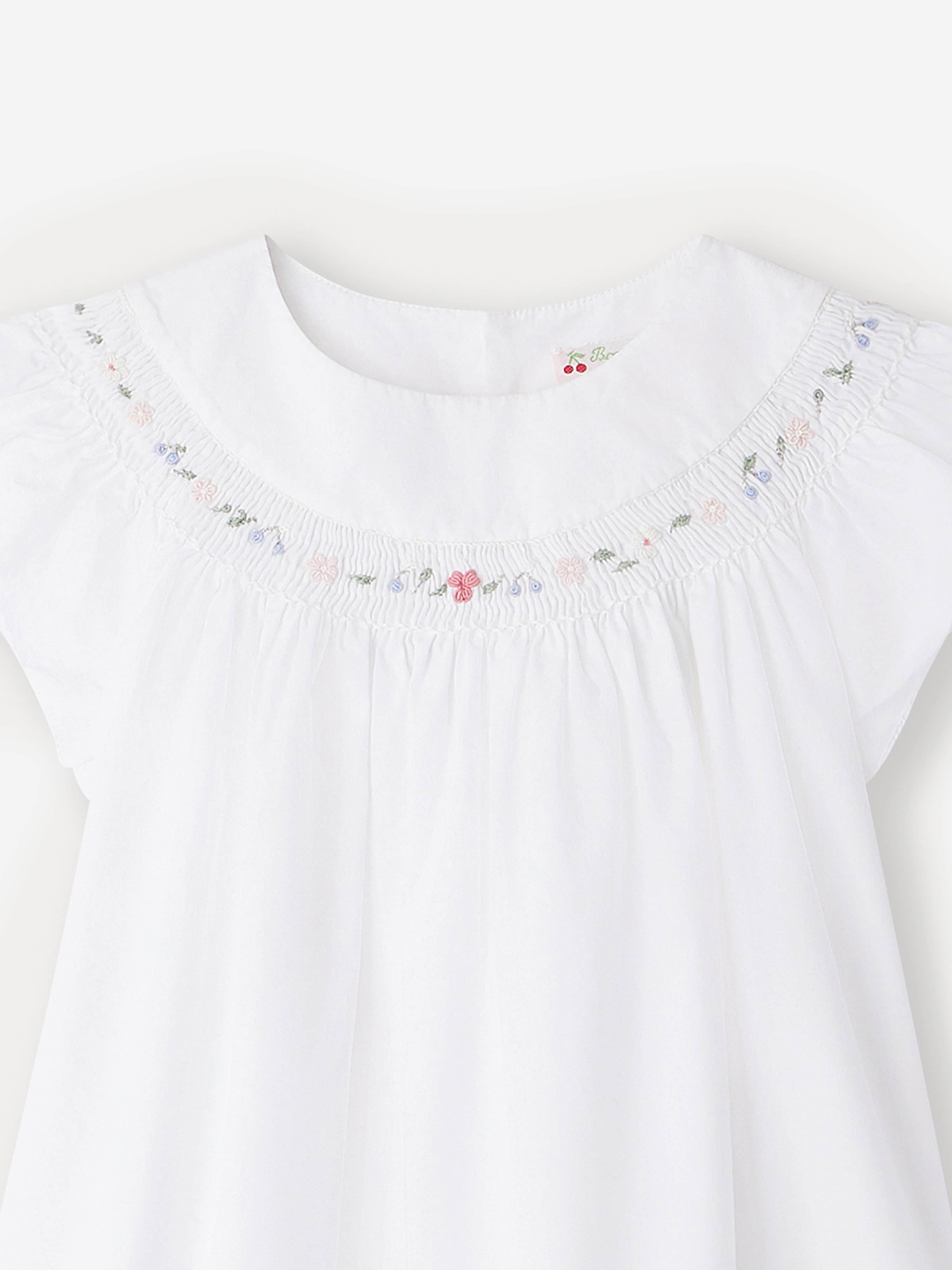 Bonpoint Girls Fillys Blouse in White