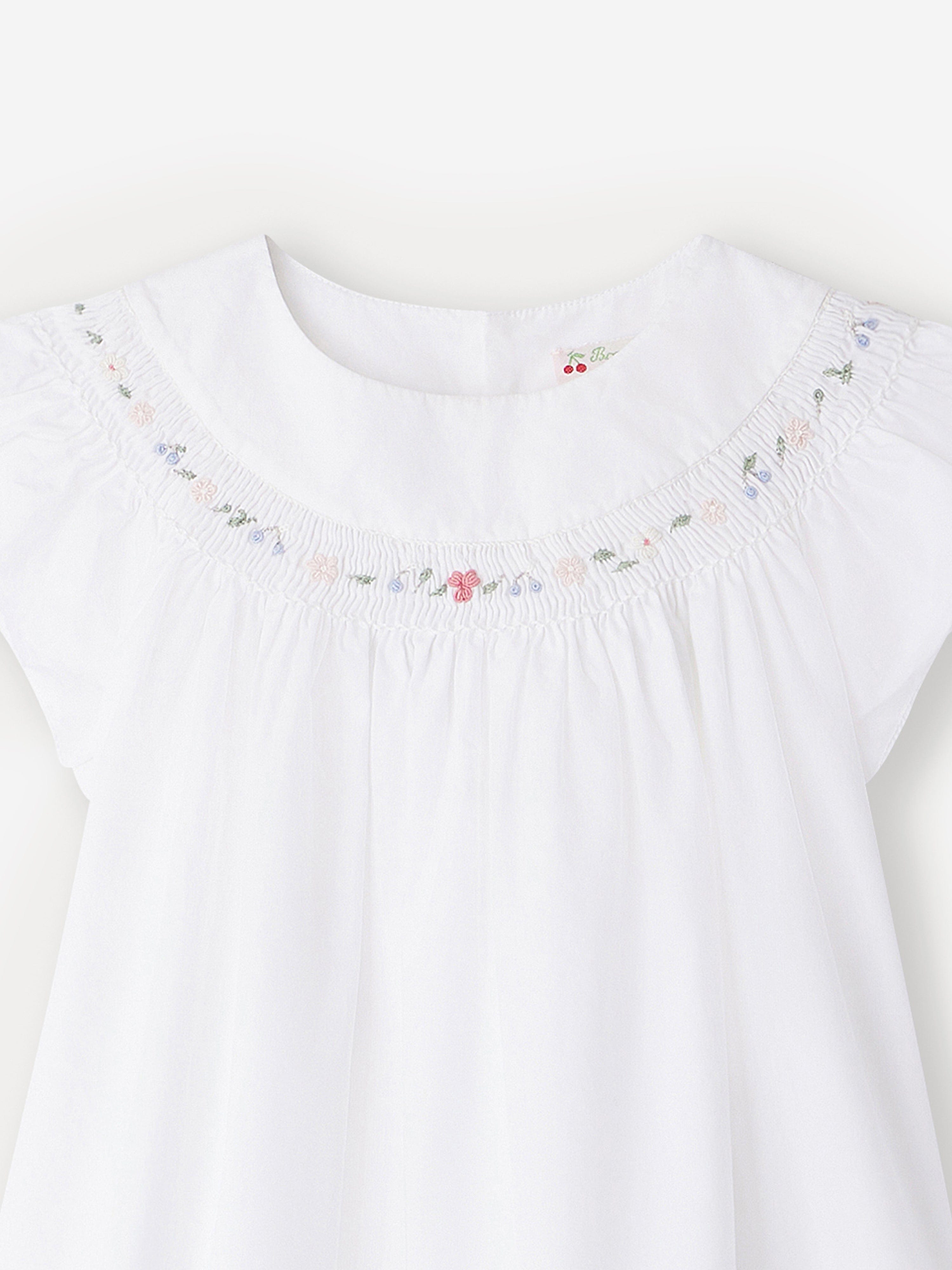 Bonpoint Girls Fillys Blouse in White