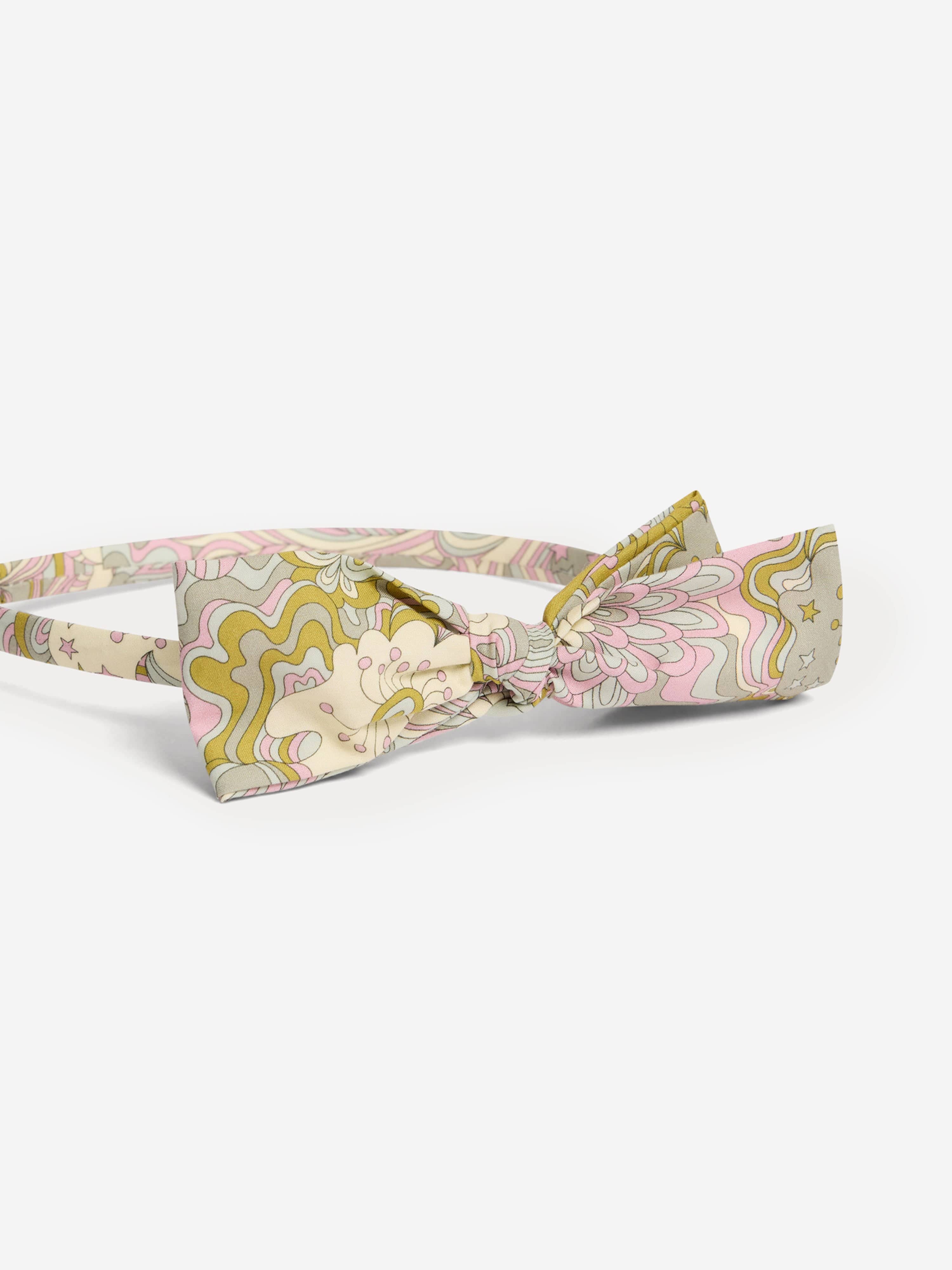 Bonpoint Girls Bow Party Headband in Multicolour