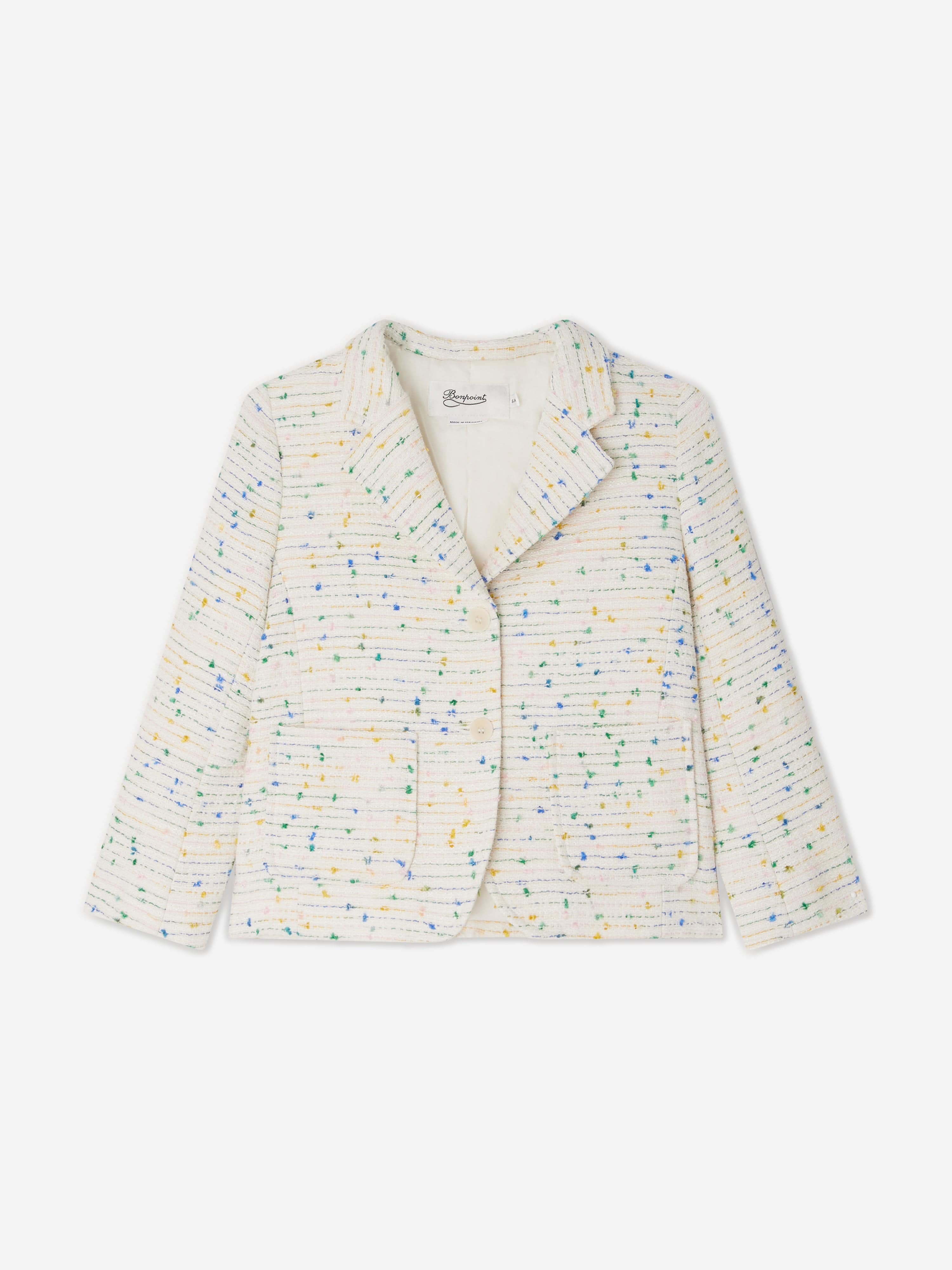 Bonpoint Girls Tomas Blazer in Multicolour