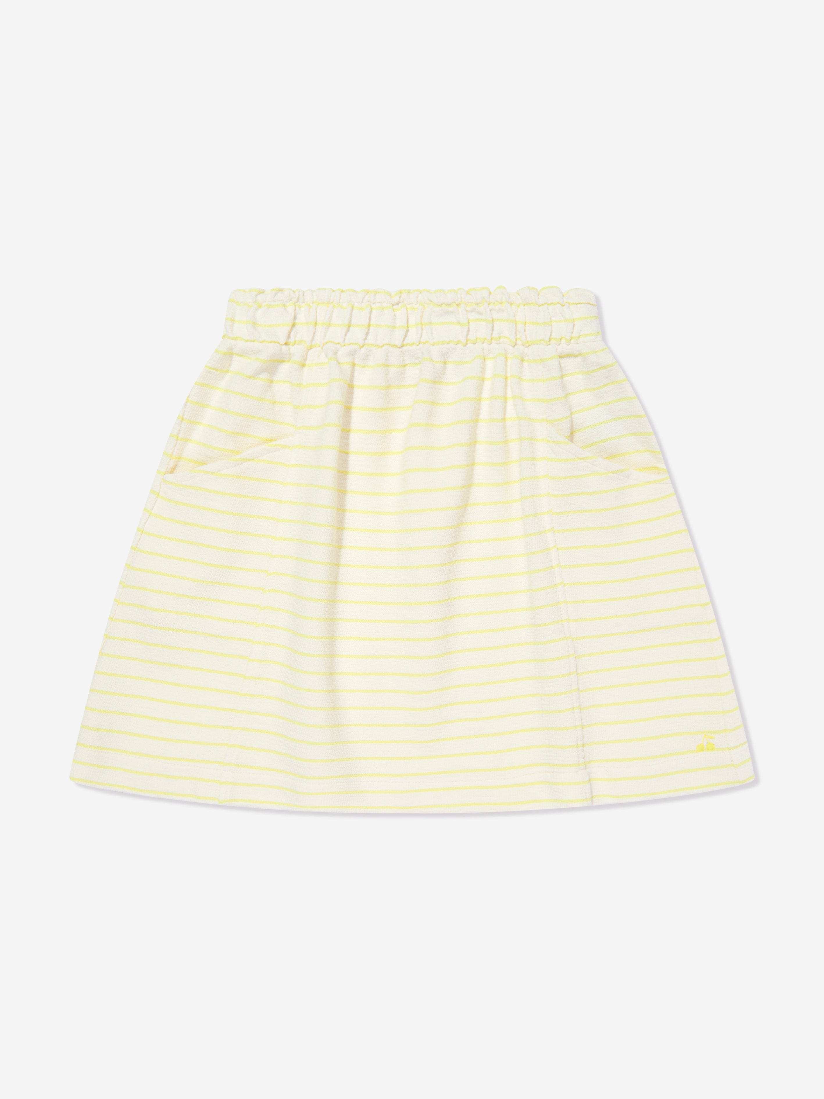 Bonpoint Girls Felicitee Skirt in Yellow