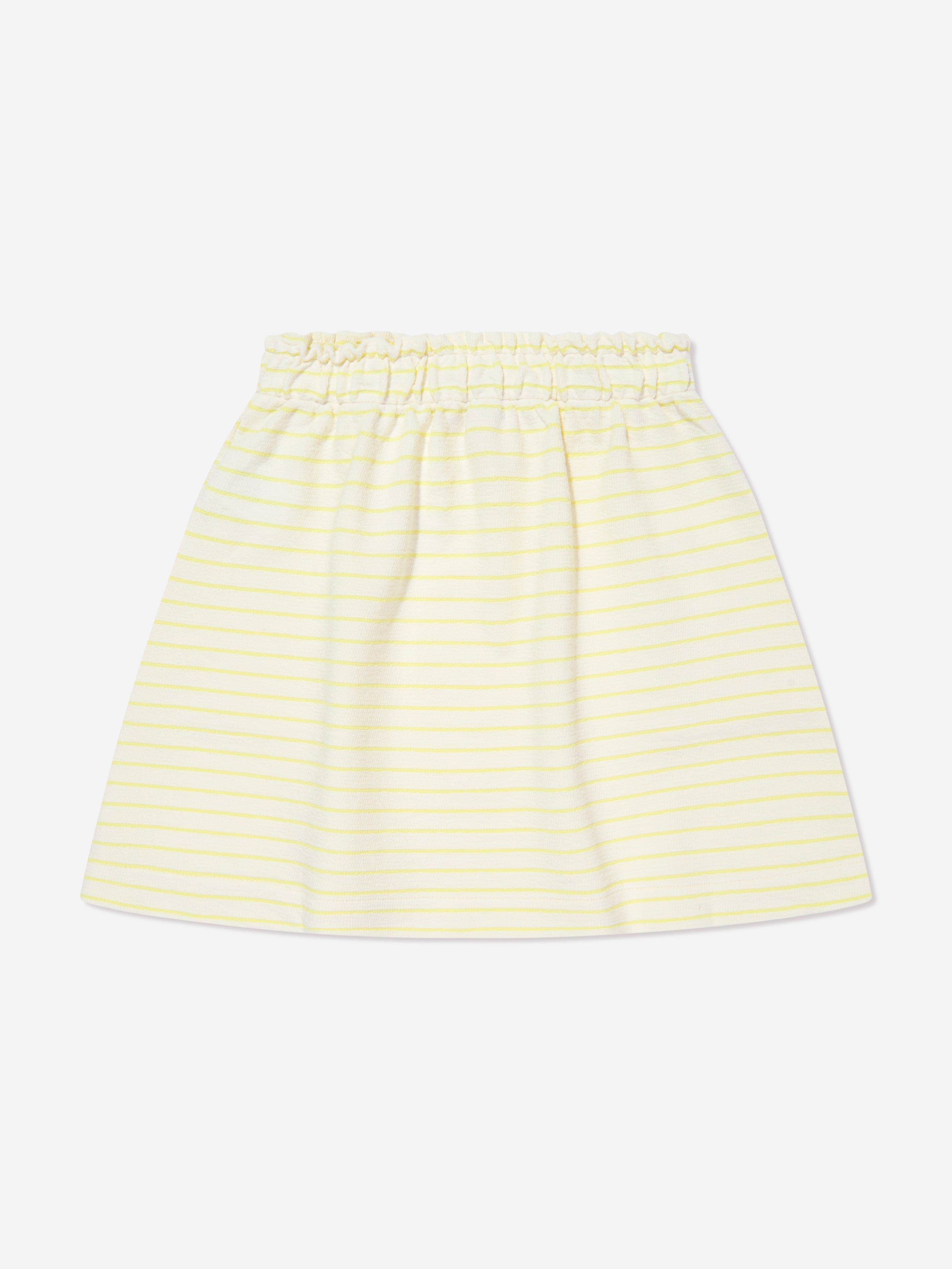 Bonpoint Girls Felicitee Skirt in Yellow