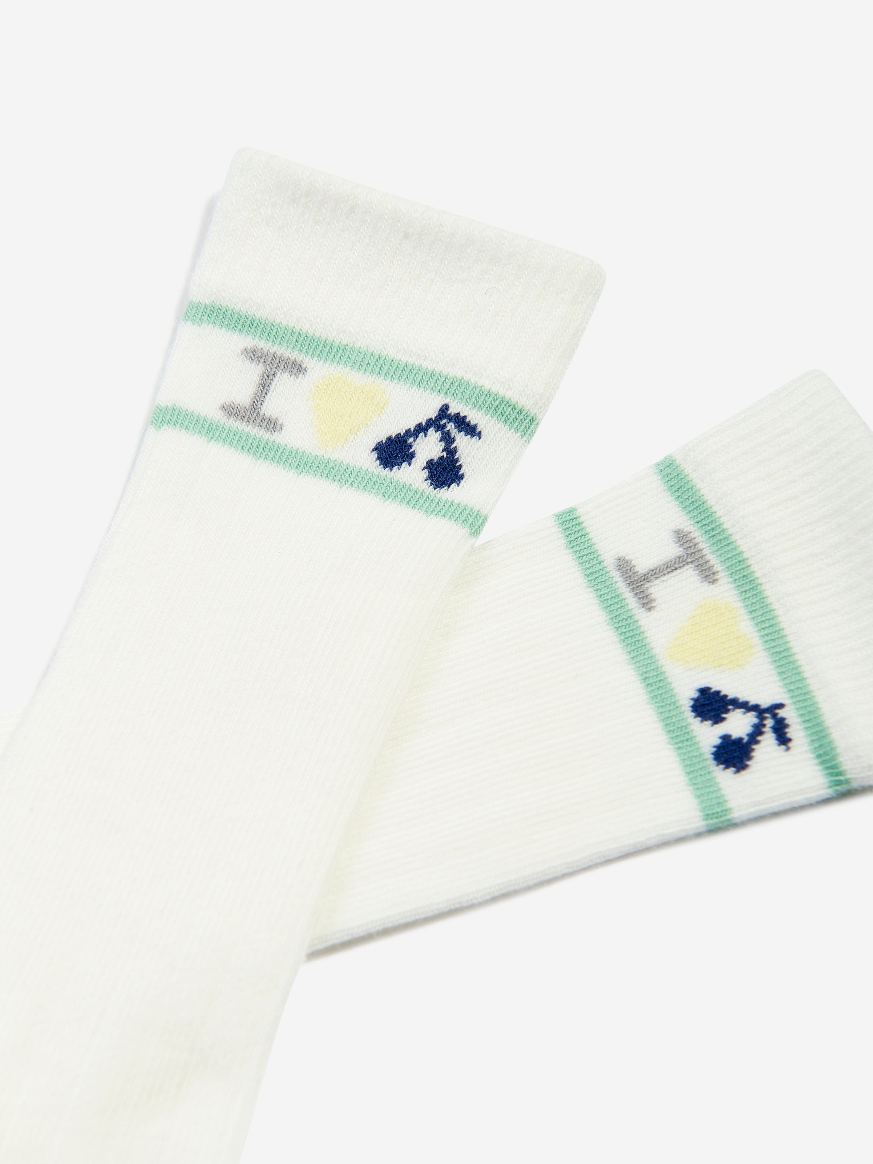 Bonpoint Girls Filo Socks in White