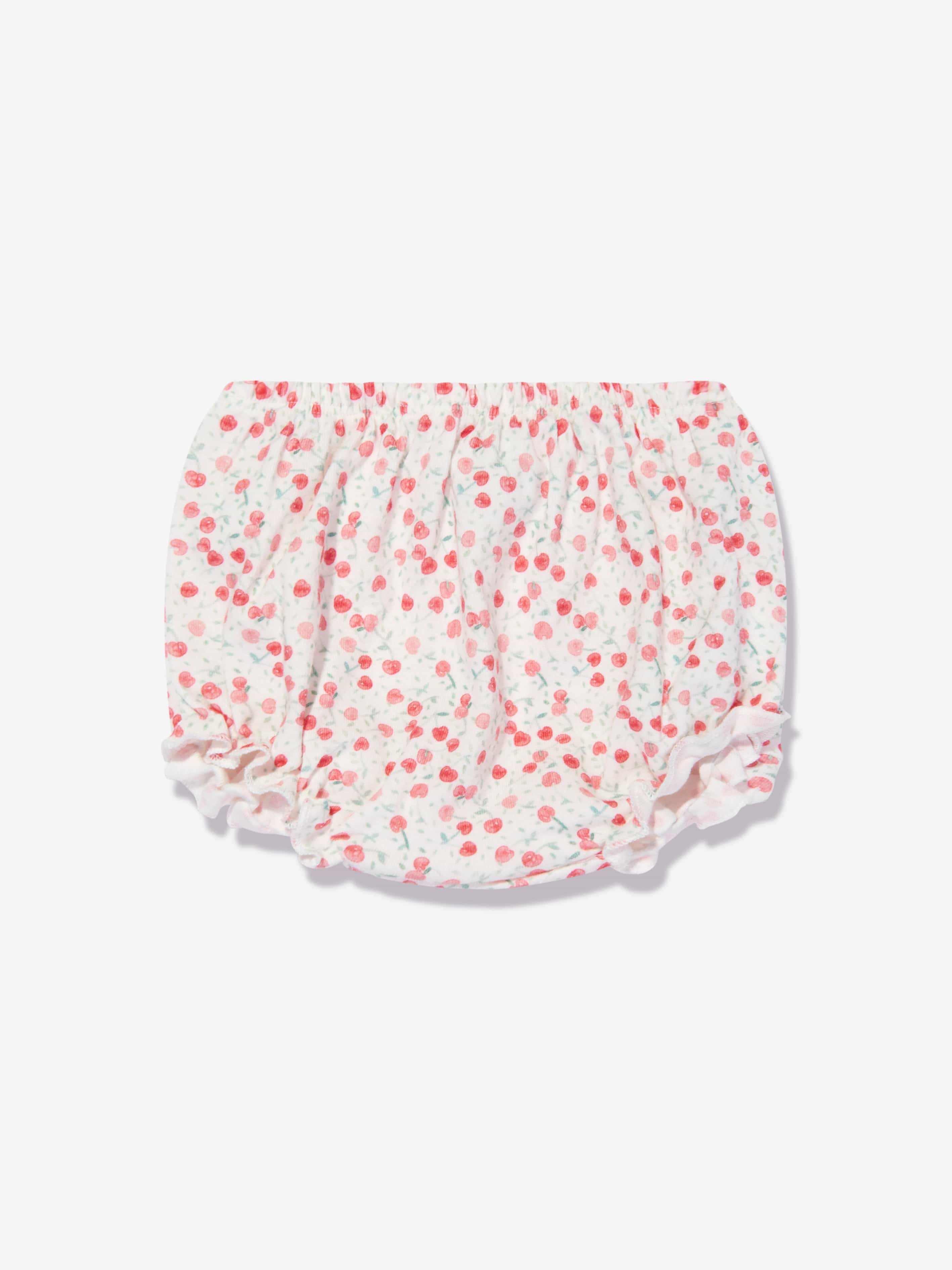 Bonpoint Baby Girls Amissa Shorts Set in White