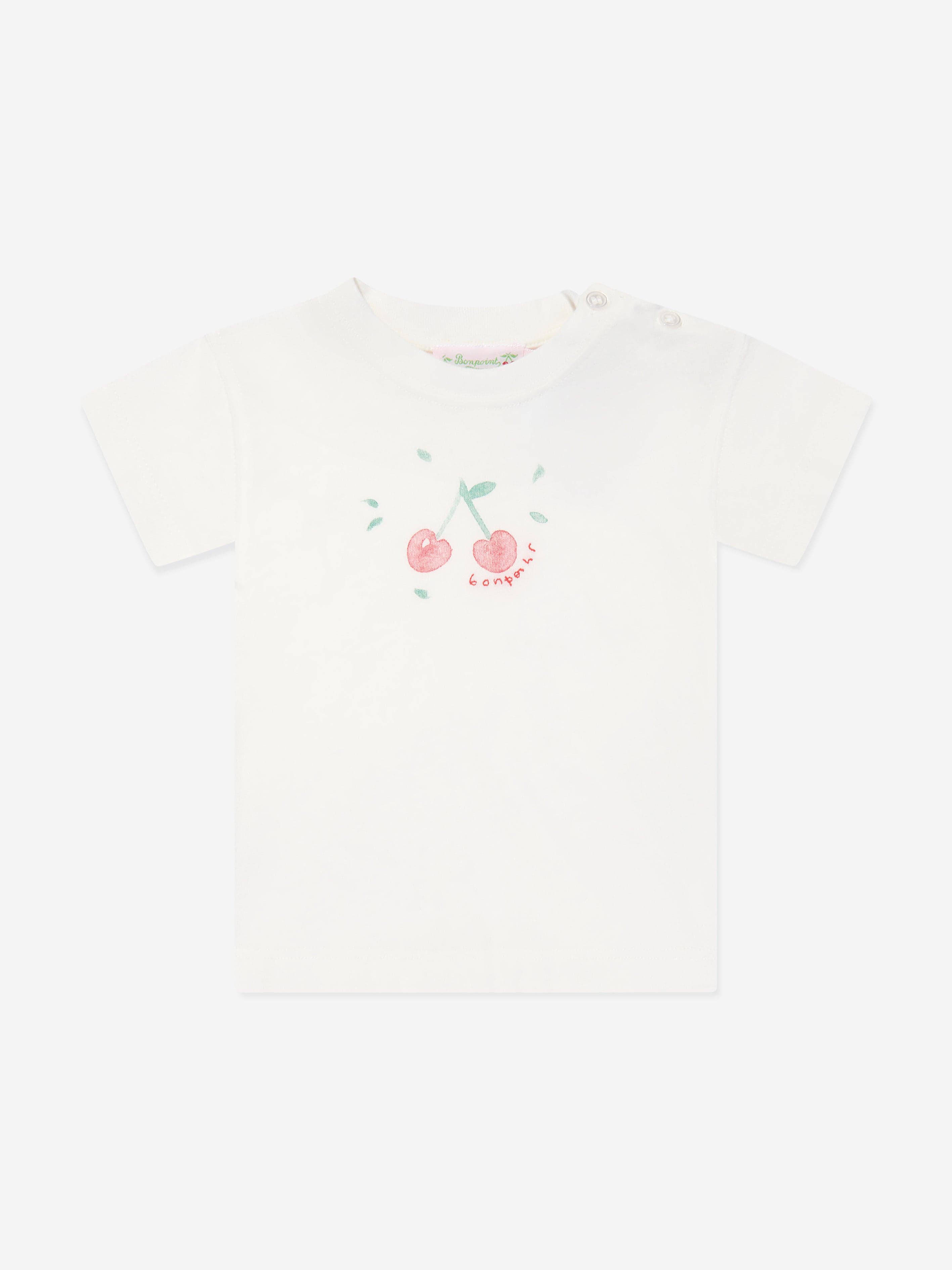 Bonpoint Baby Girls Dom T-Shirt in White