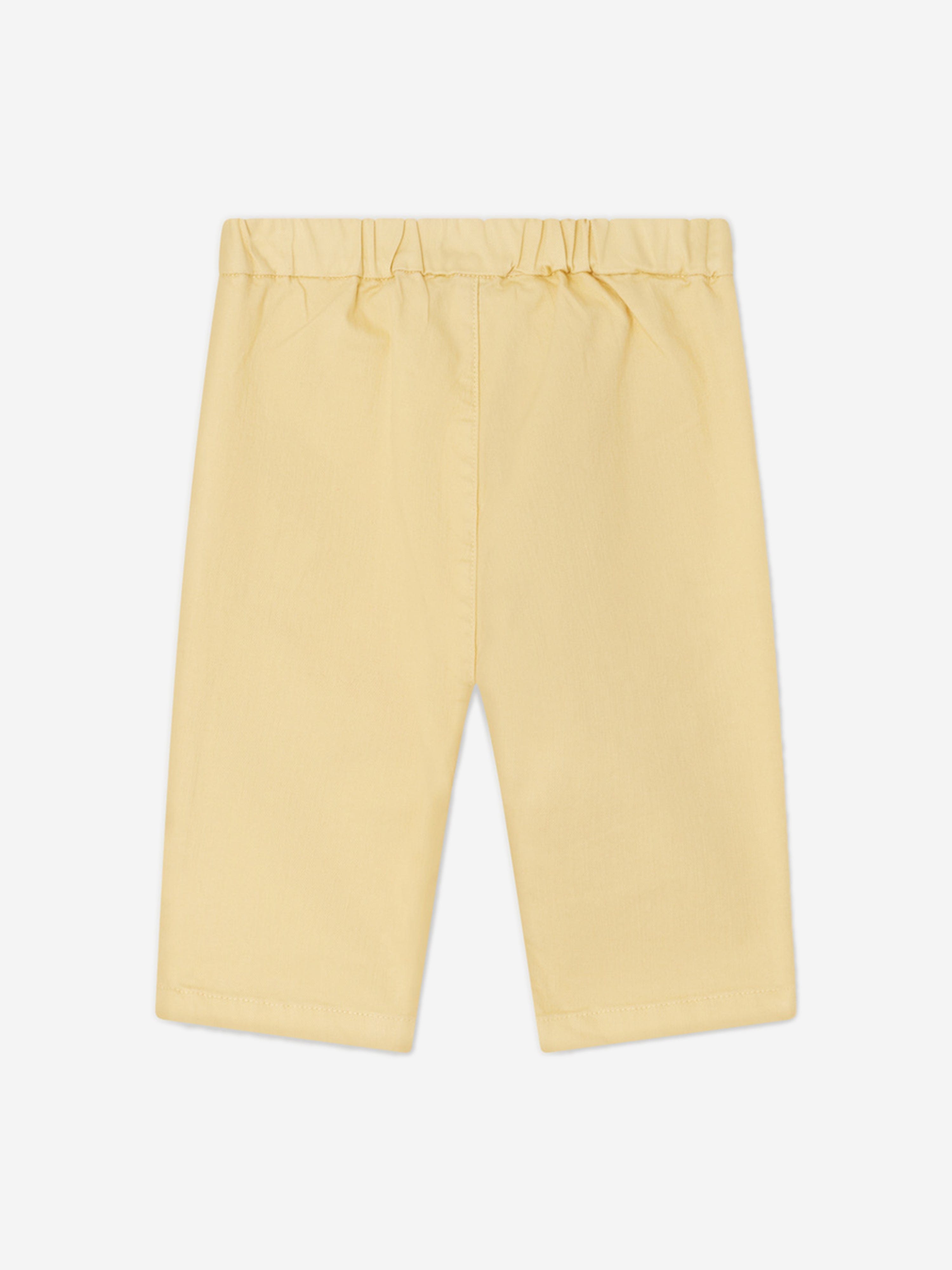 Bonpoint Baby Cotton Trousers in Yellow