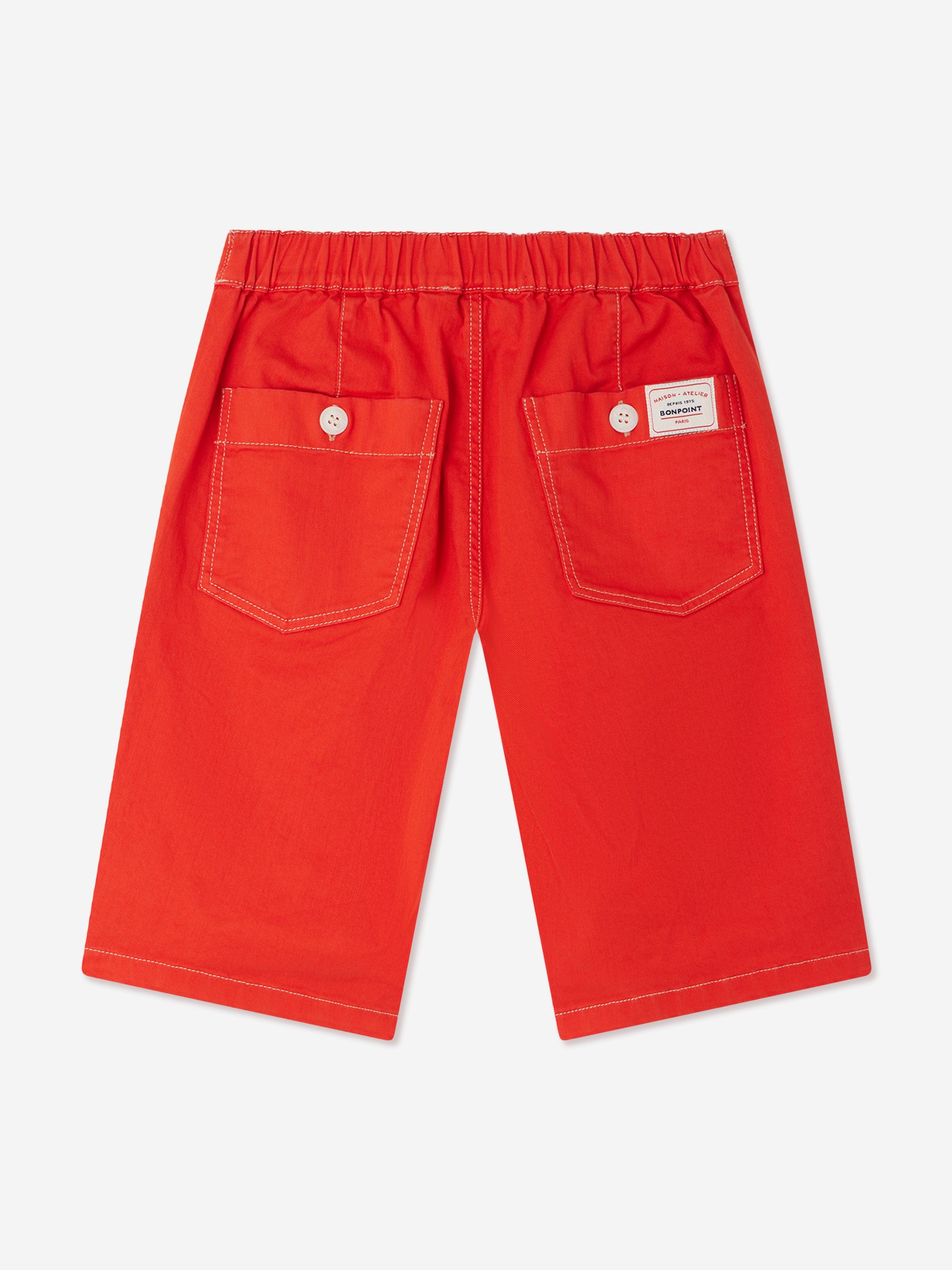 Bonpoint Boys Elgar Shorts in Red