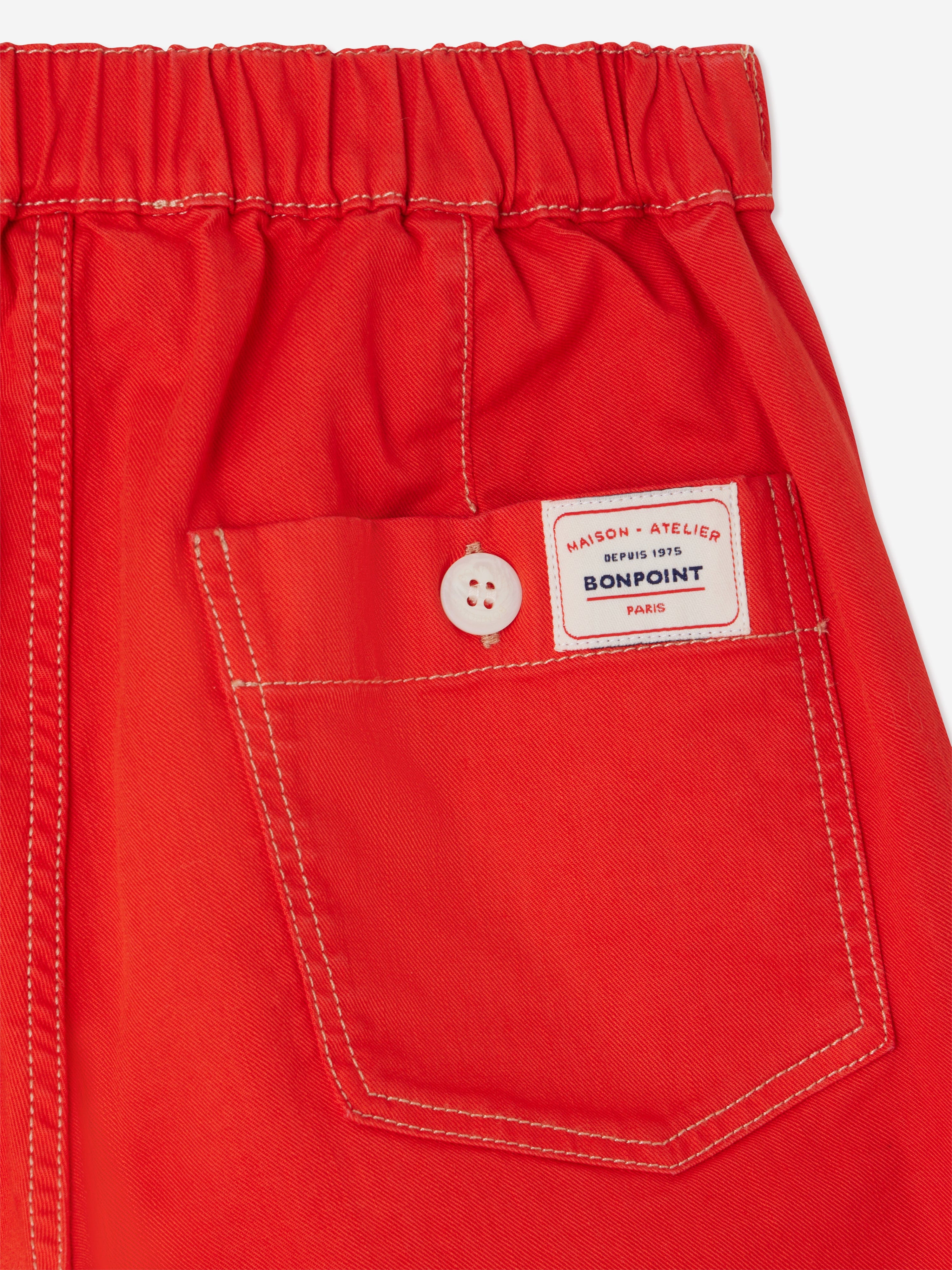 Bonpoint Boys Elgar Shorts in Red