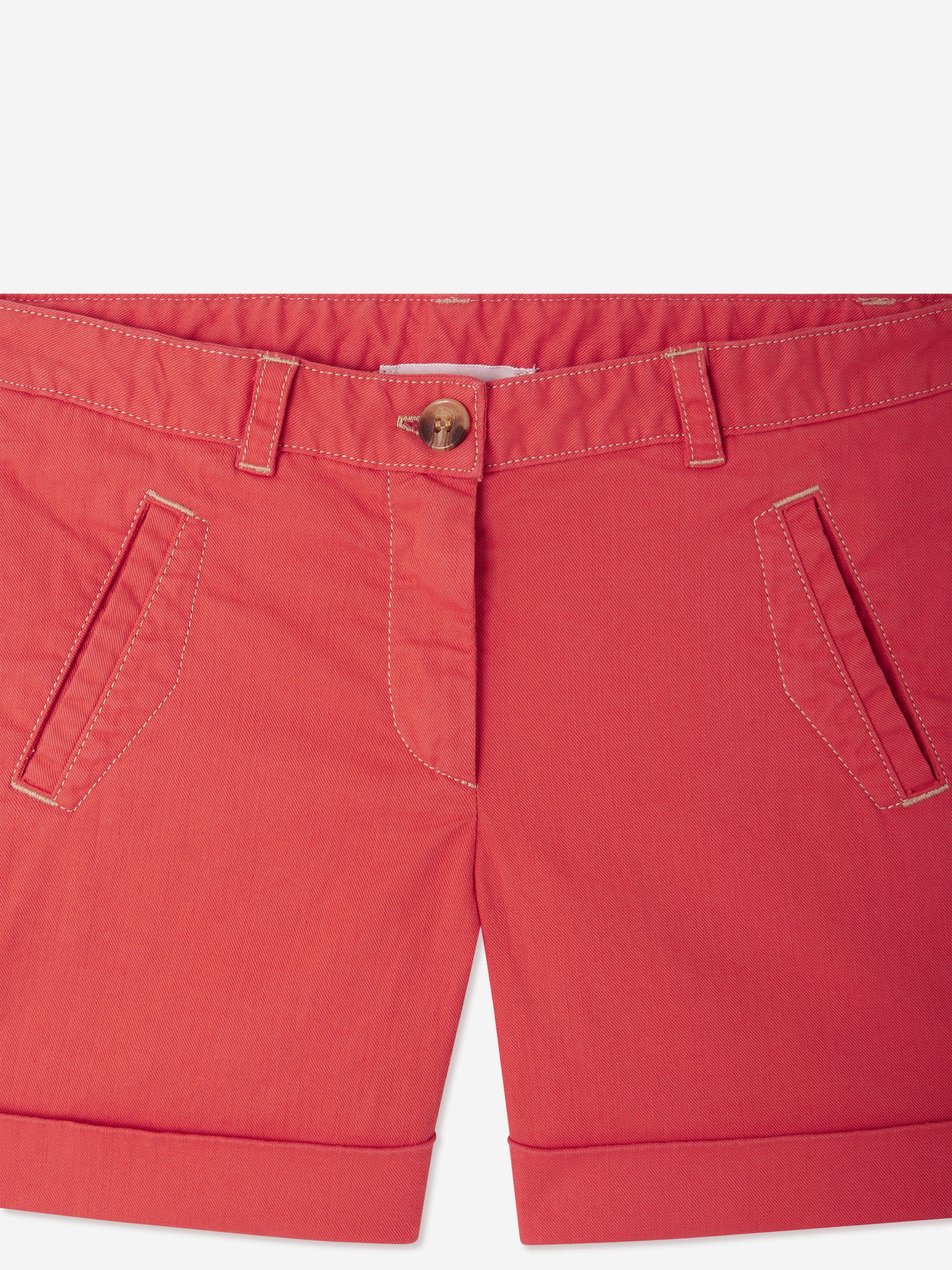 Bonpoint Girls Elista Shorts in Red