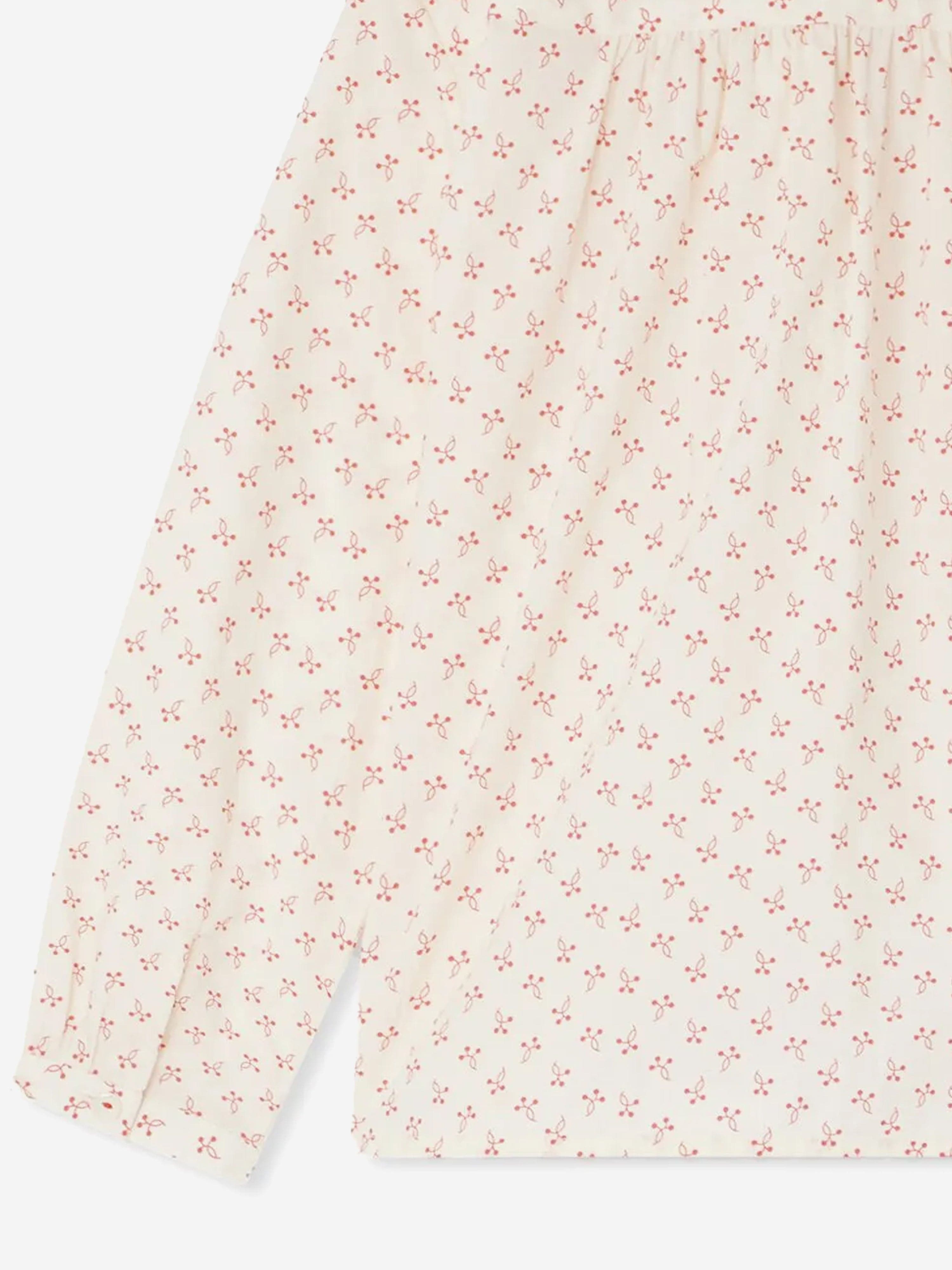 Bonpoint Girls Basiline Blouse in Ivory