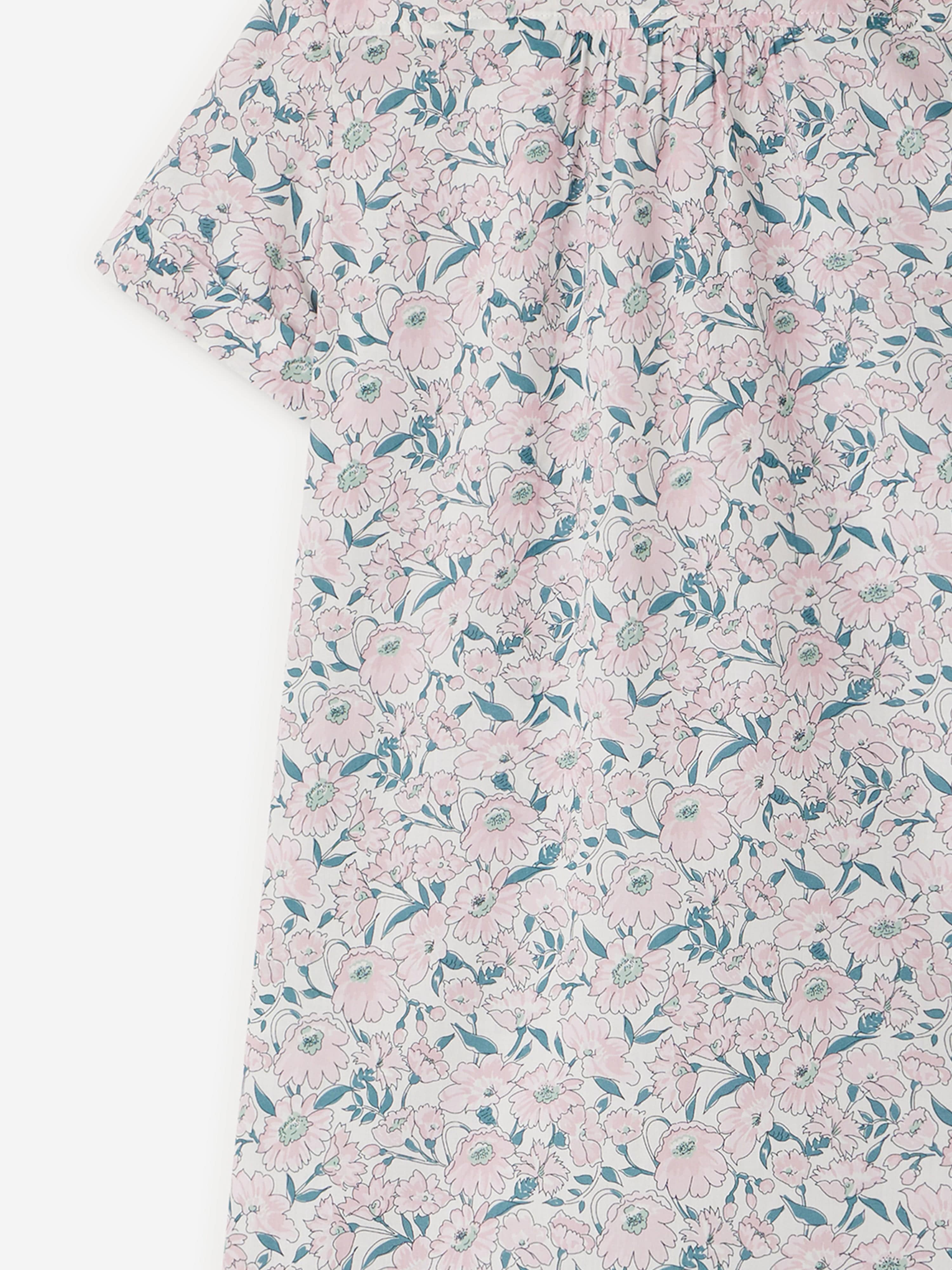 Bonpoint Girls Floral Emiliana Dress in Pink