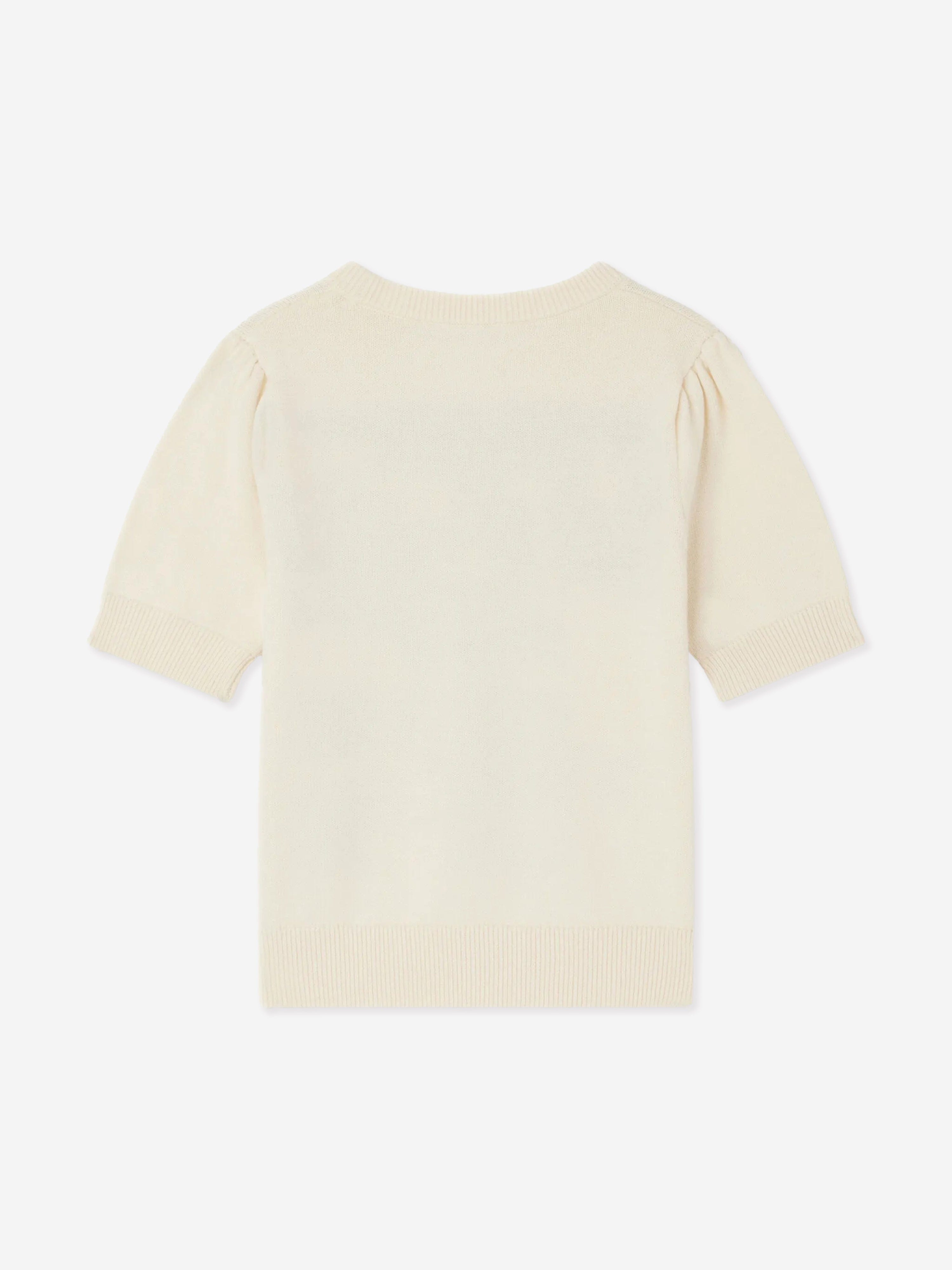Bonpoint Girls Elvira Jumper in Ivory