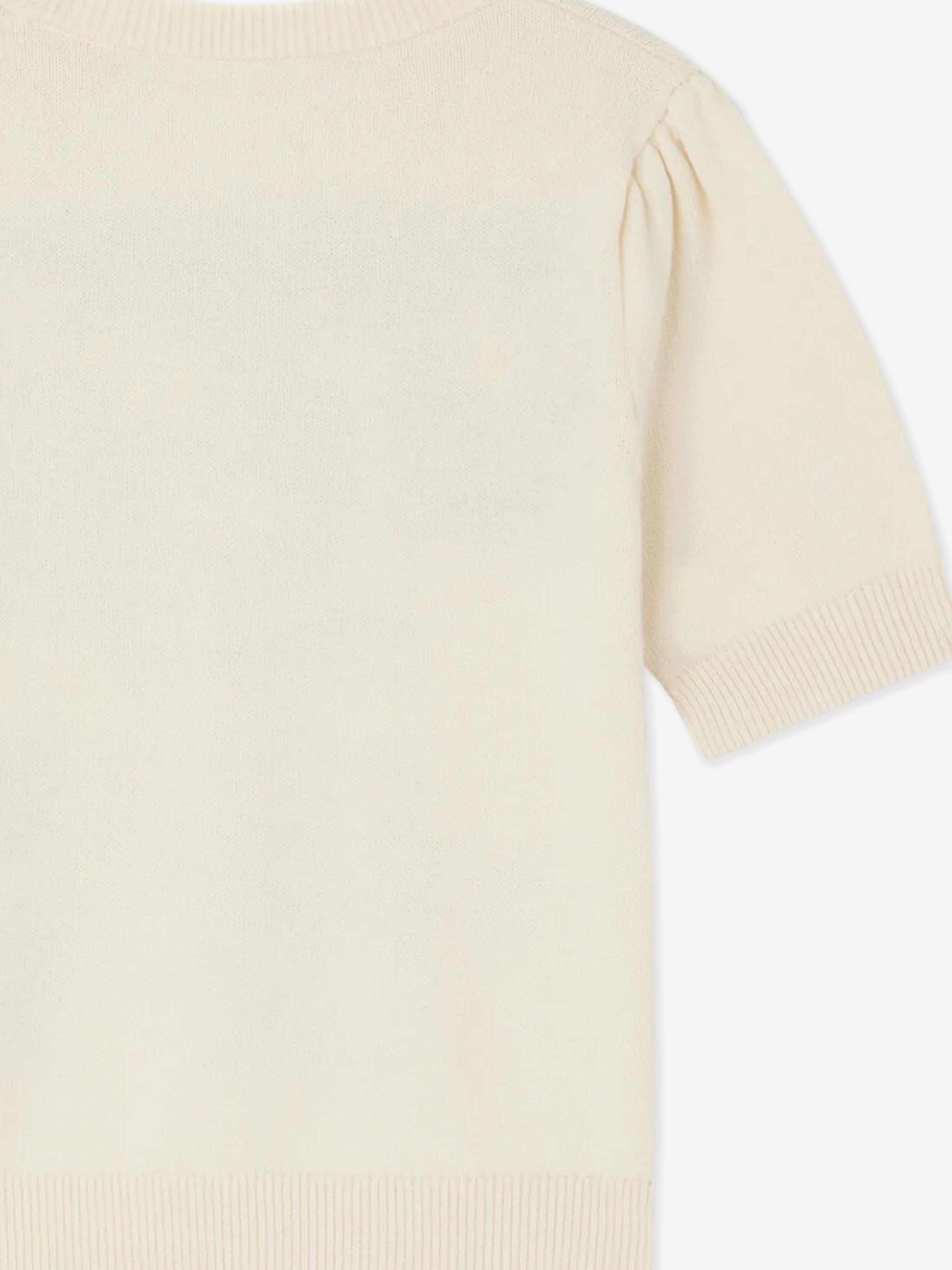 Bonpoint Girls Elvira Jumper in Ivory