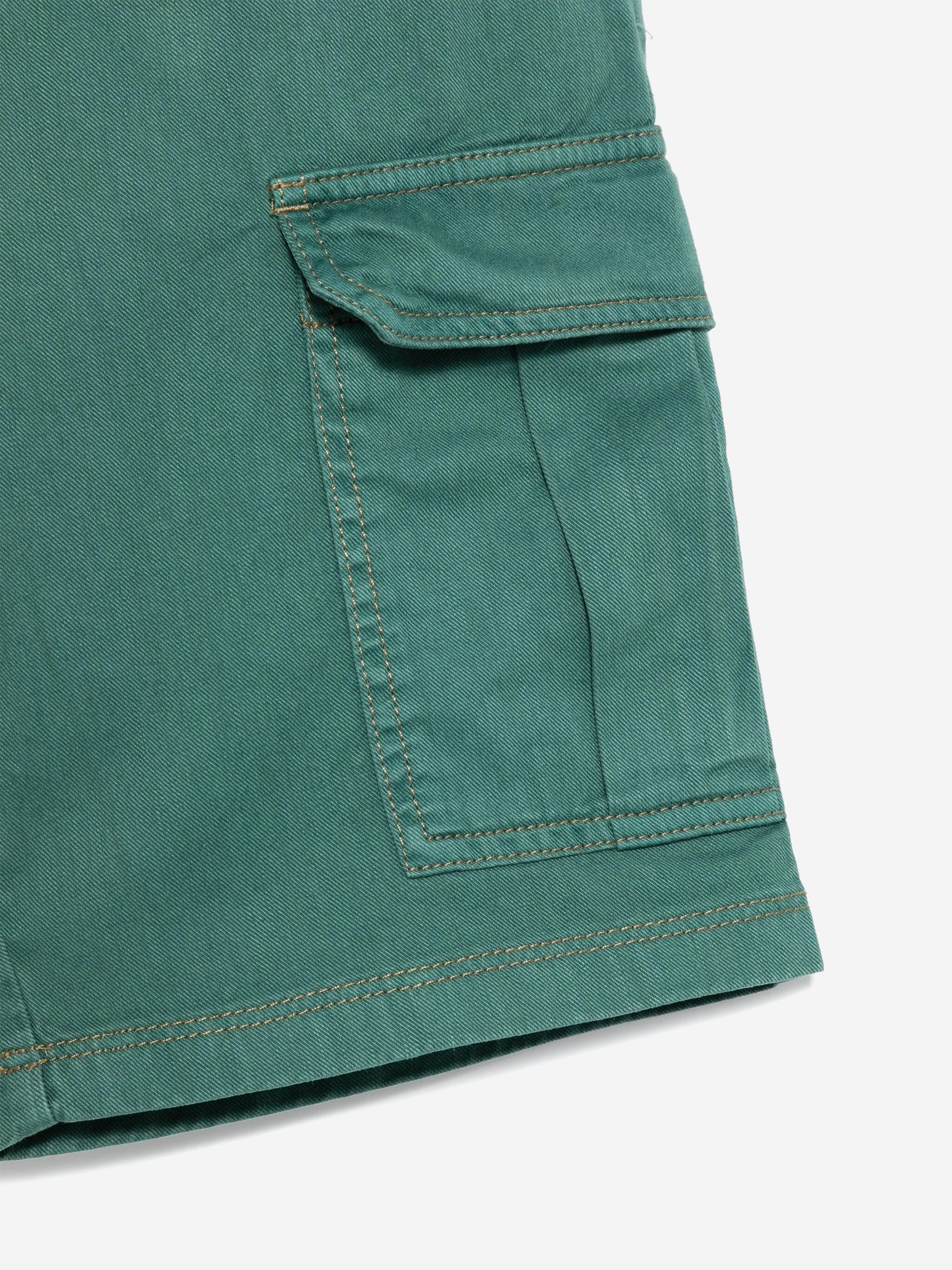Bonpoint Boys Caiman Bermuda Shorts in Green
