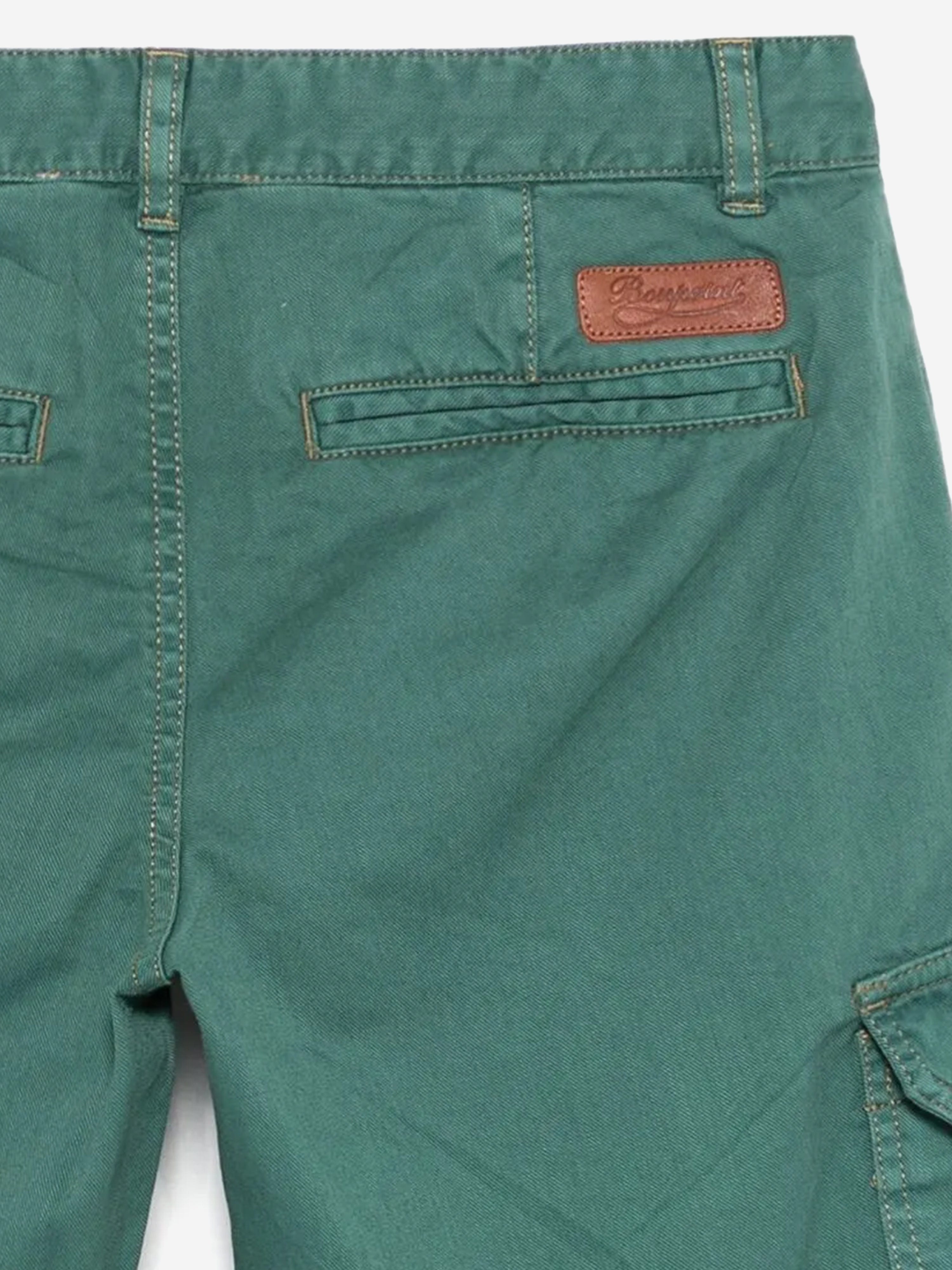 Bonpoint Boys Caiman Bermuda Shorts in Green