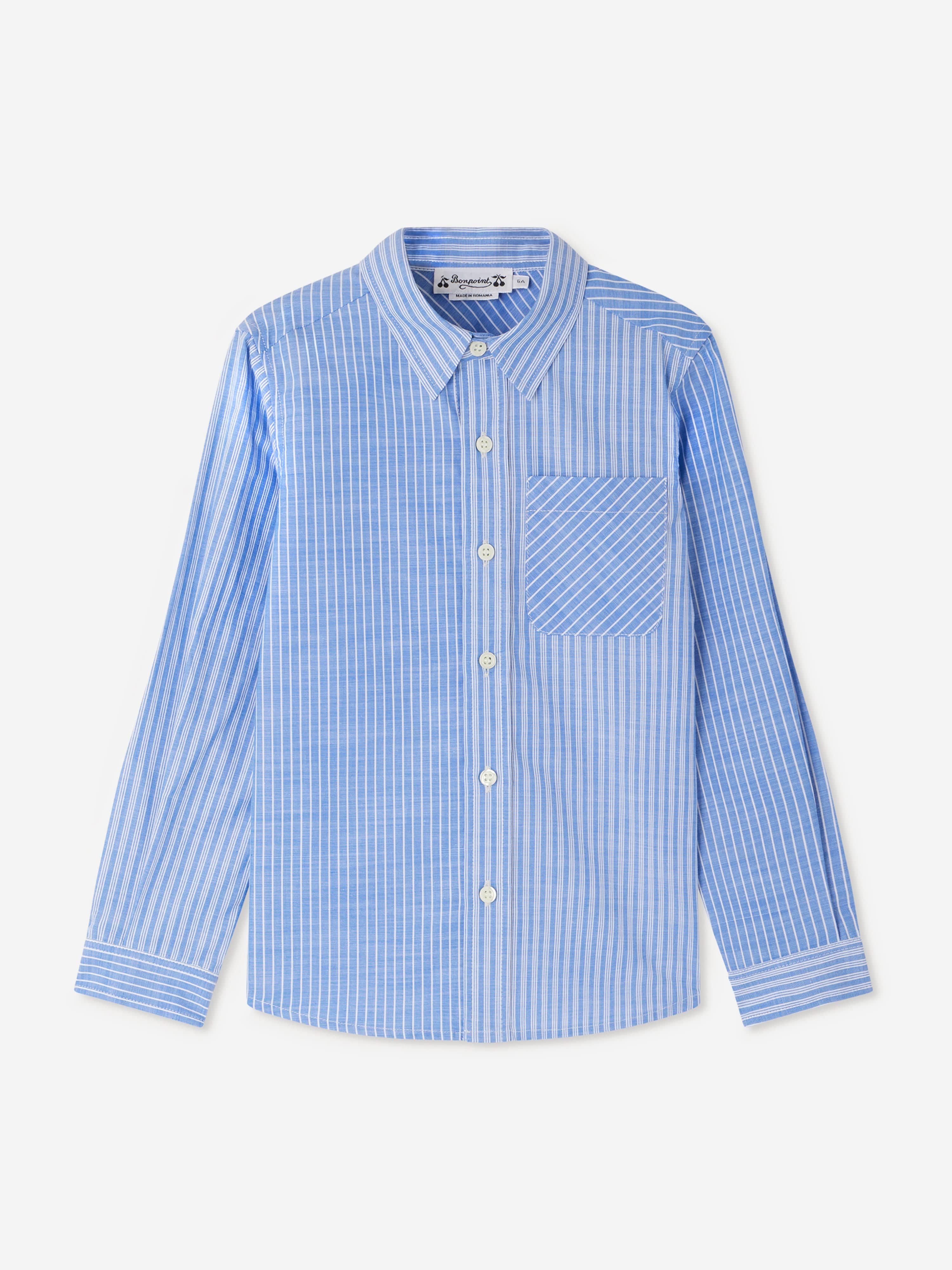 Bonpoint Boys Tango Shirt in Blue