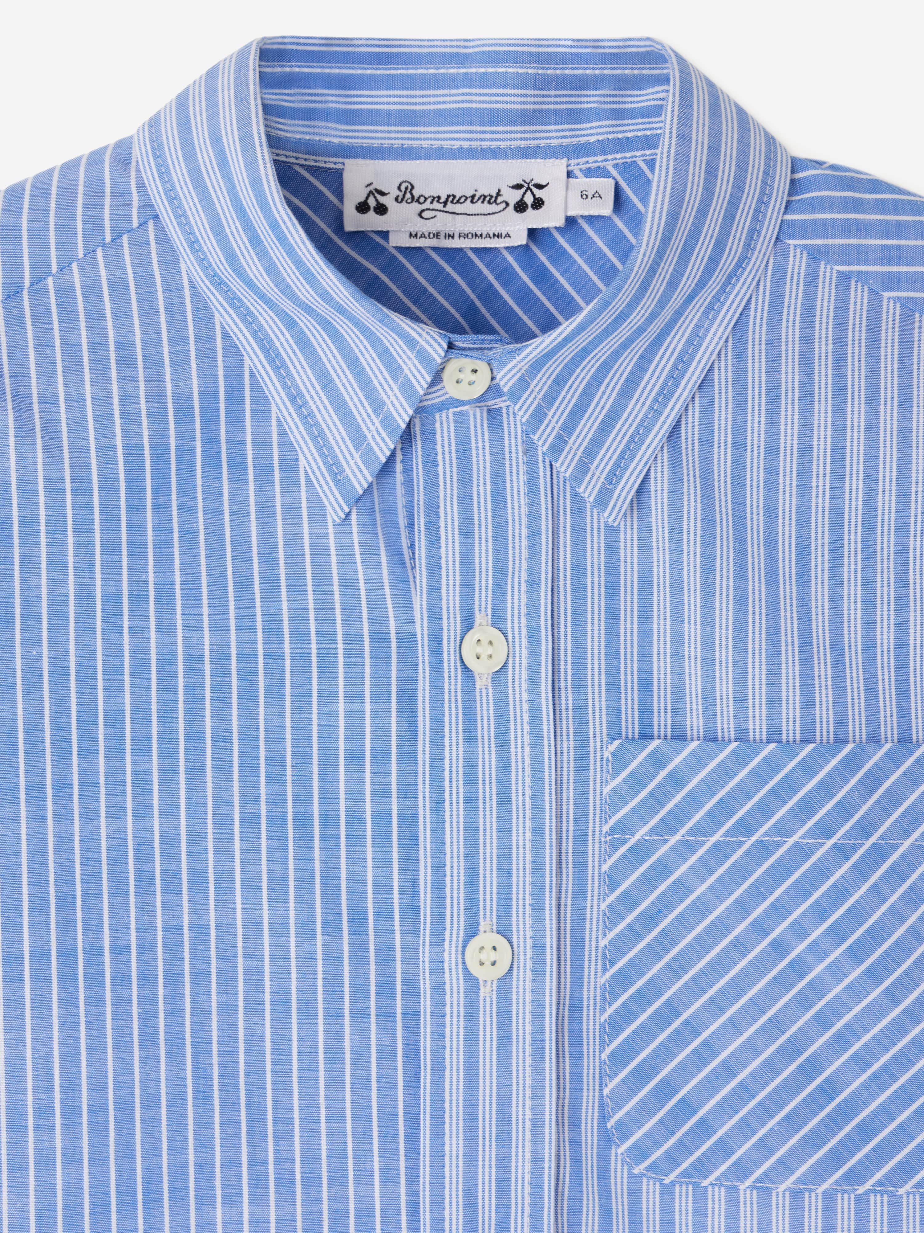 Bonpoint Boys Tango Shirt in Blue