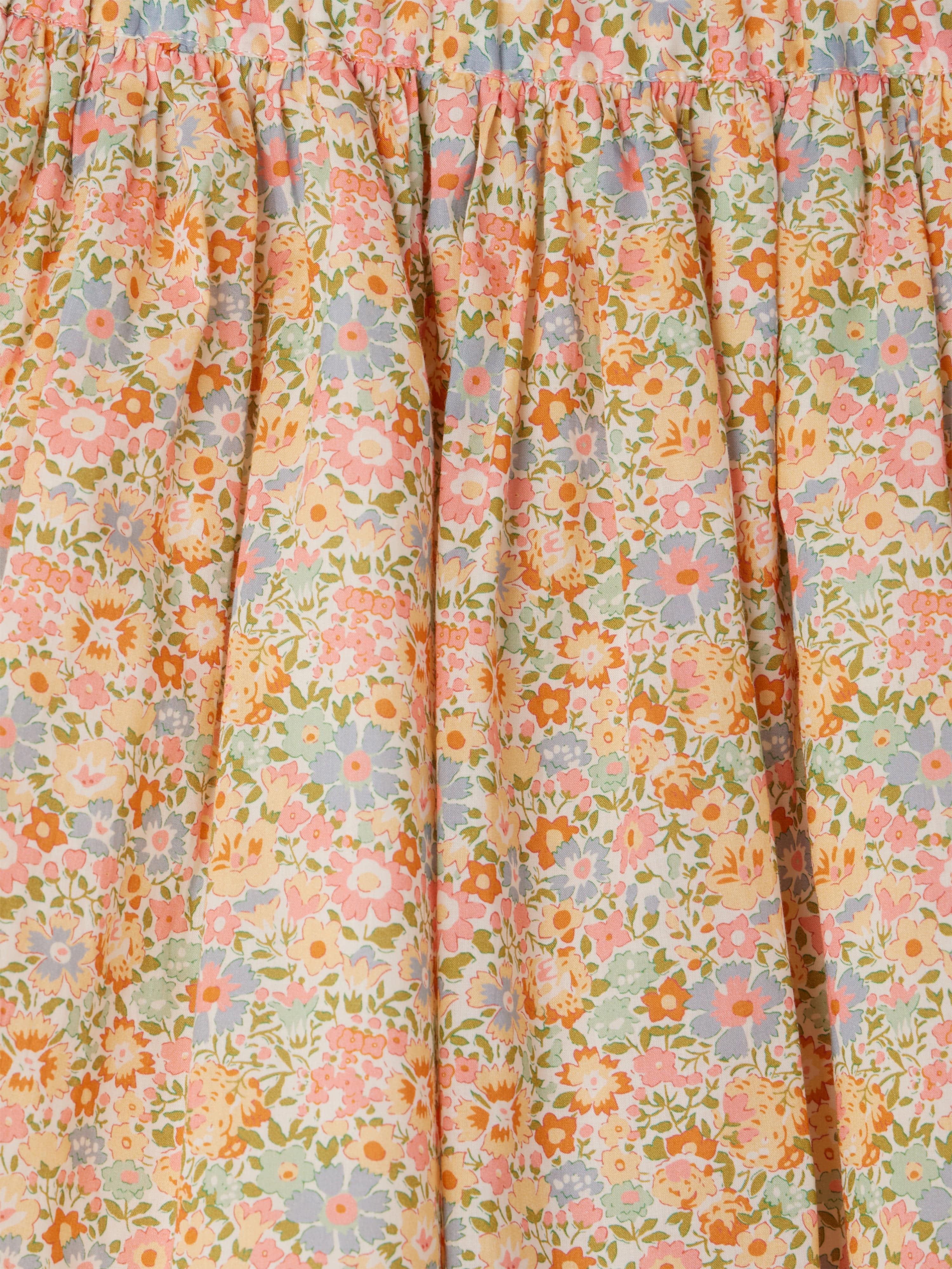 Bonpoint Girls Floral Suzon Skirt in Multicolour