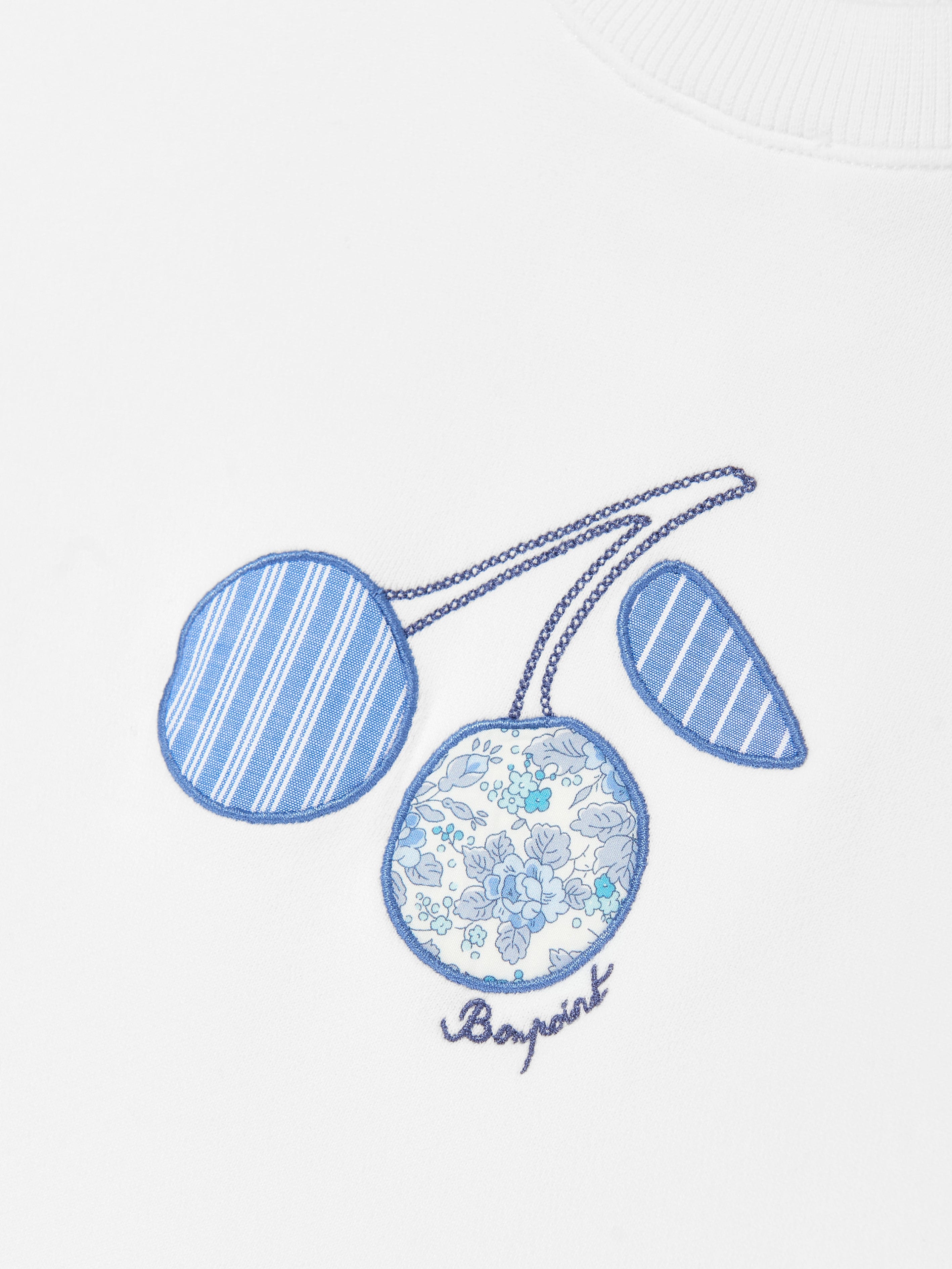 Bonpoint Girls Faros T-Shirt in Ivory
